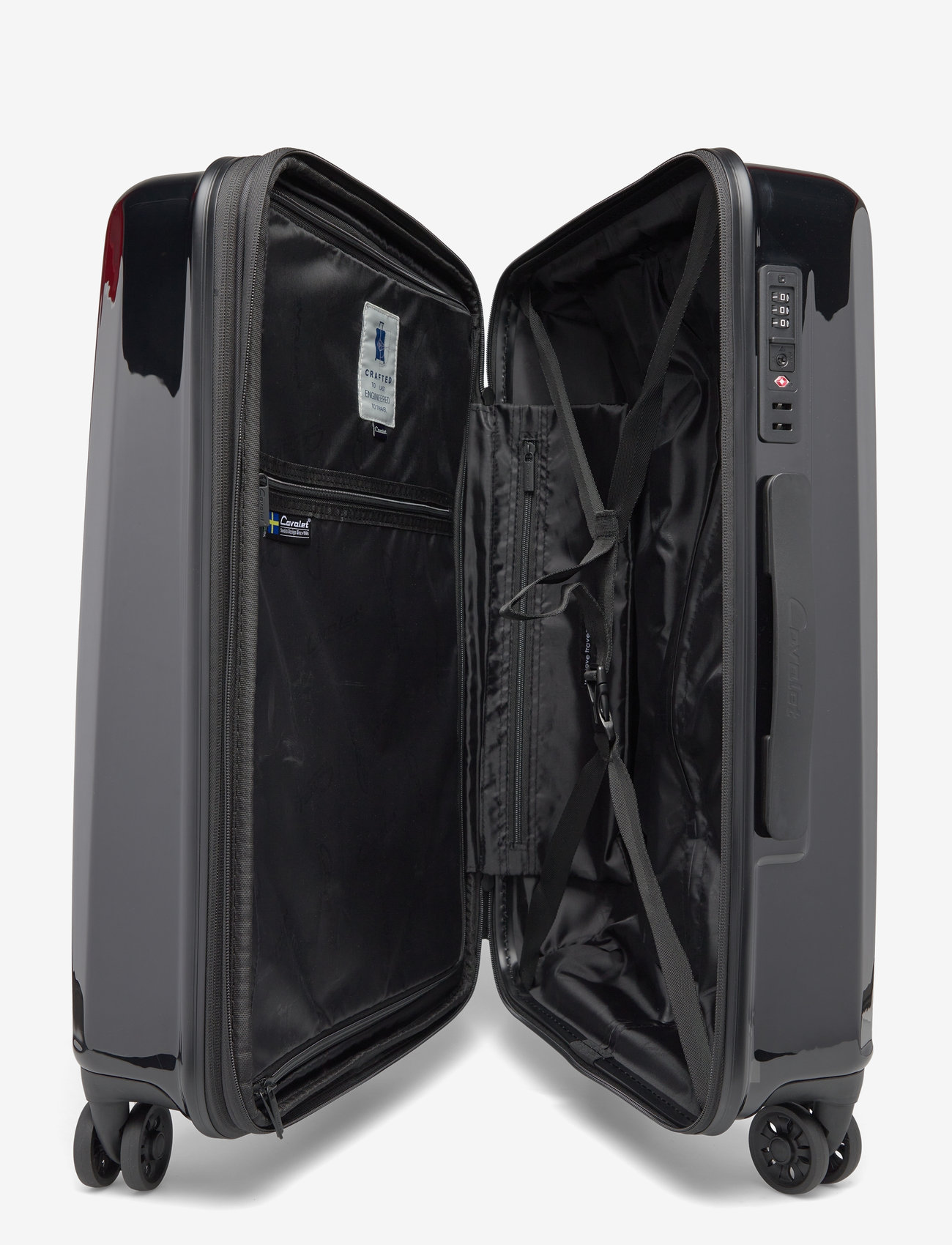 Cavalet - Chill DLX Trolley Large size Black - mittelgroßes reisegepäck - black - 3