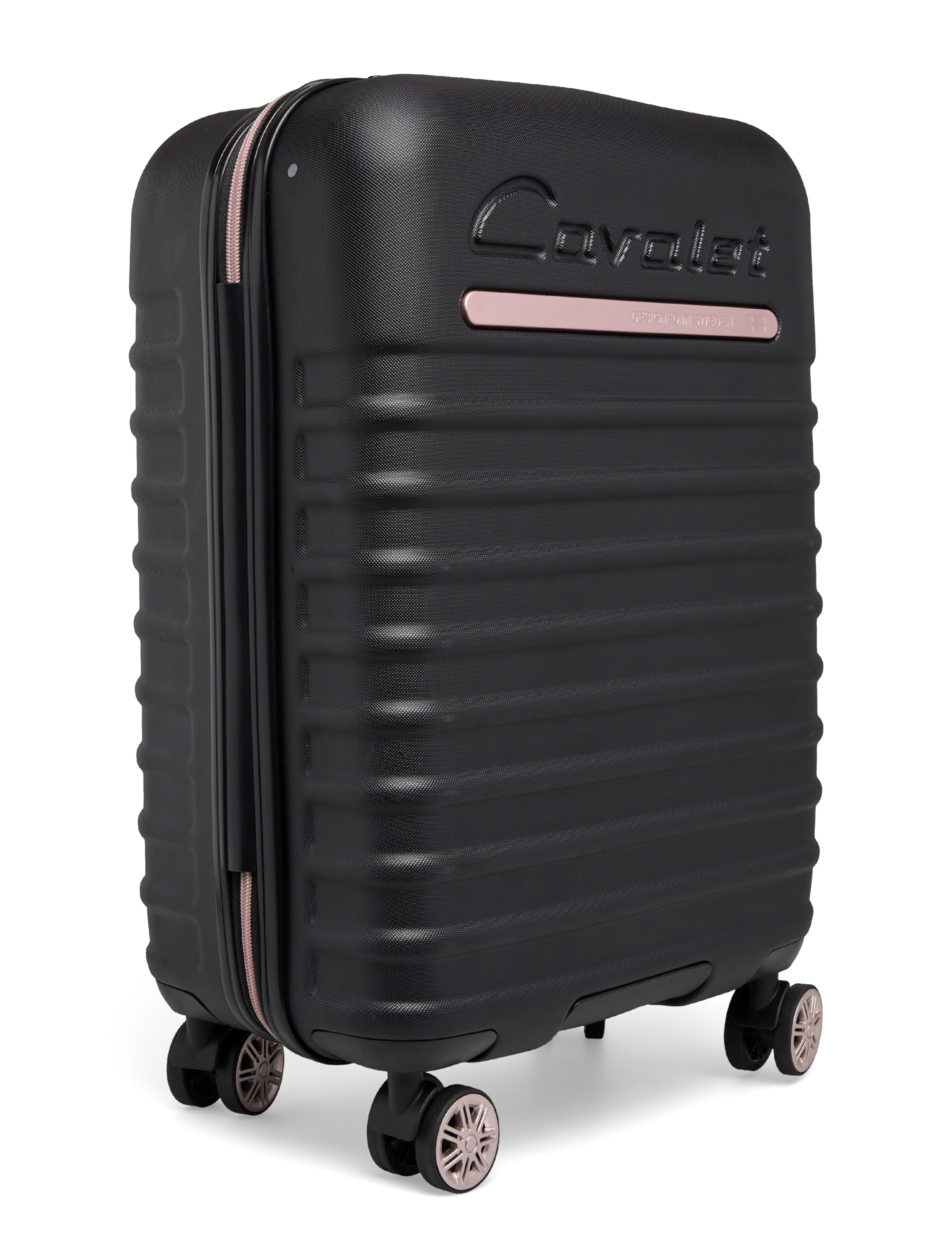 Cavalet - Pasadena - stora resväskor - black/rosÉ - 2