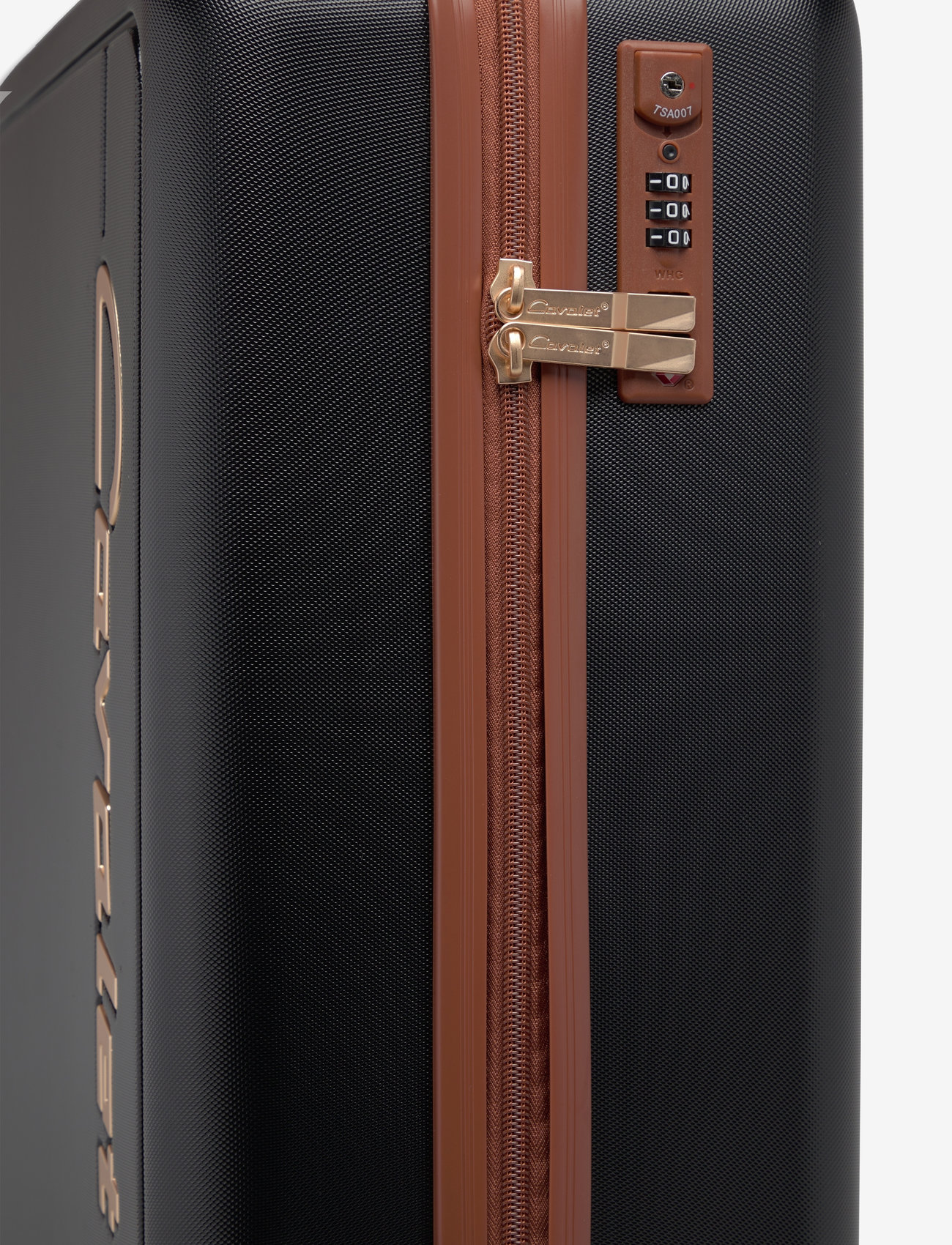 Cavalet - Viken Large size Black - medium suitcases - black - 4