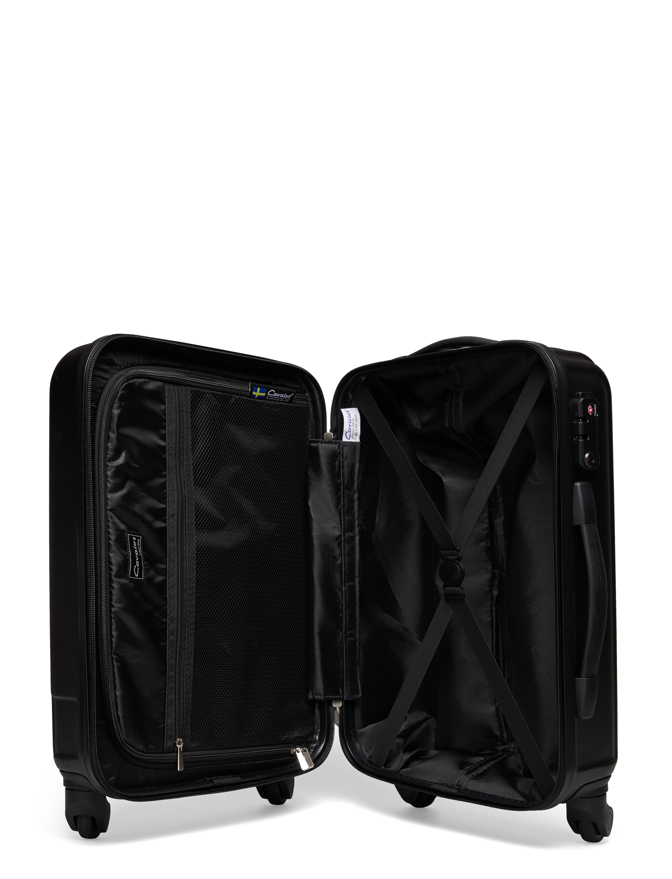 Cavalet - Malibu - duże walizki - black - 4