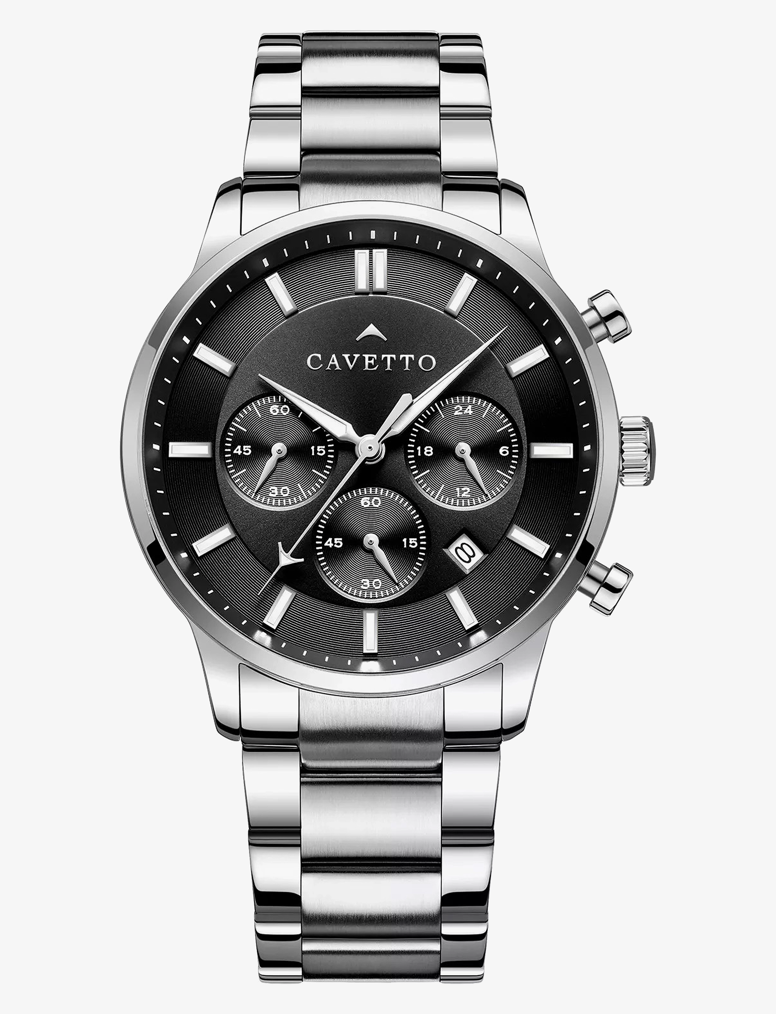 CAVETTO Cavetto Pantheon Silber - 42 Mm - Herren