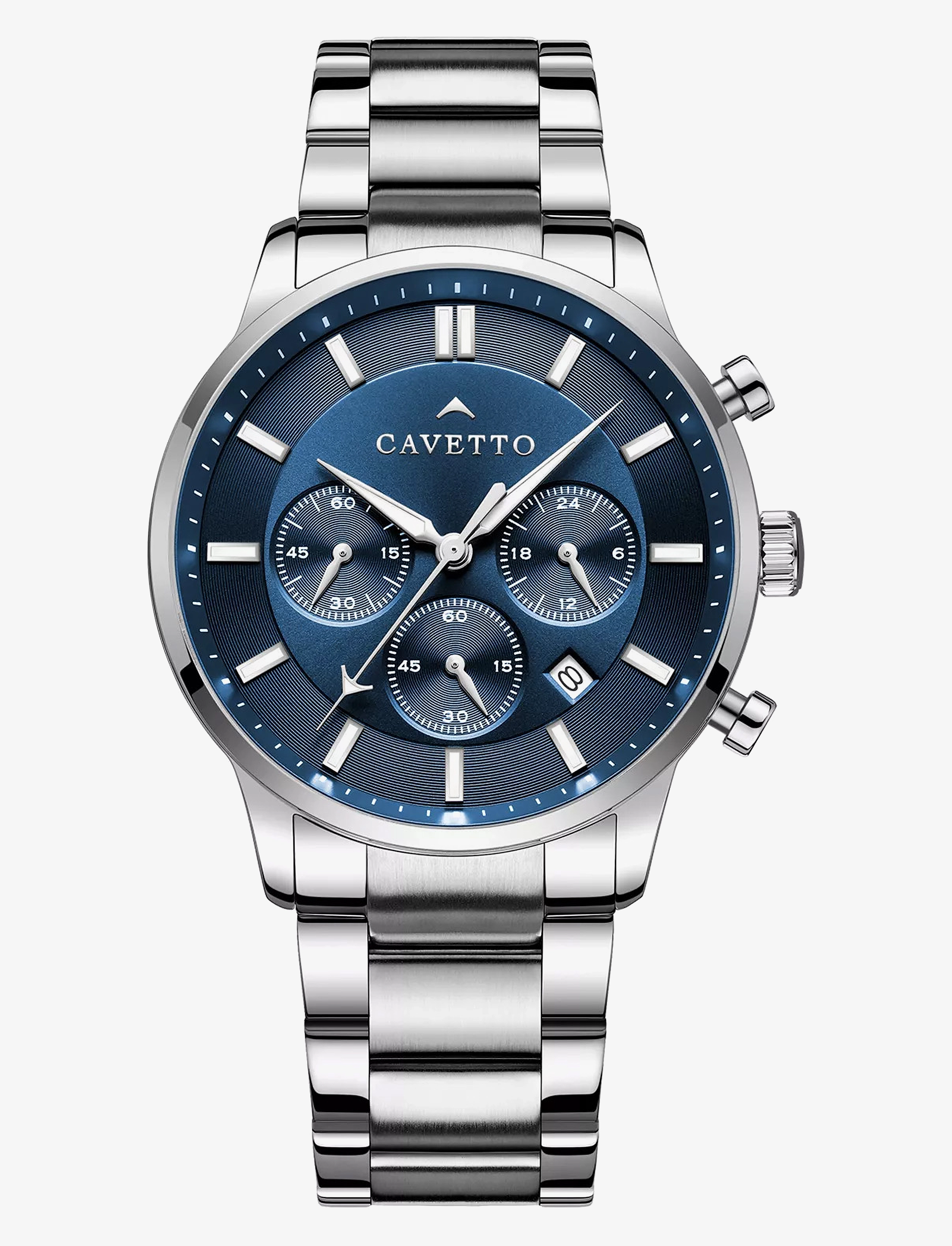CAVETTO Cavetto Pantheon Silber - 42 Mm - Herren
