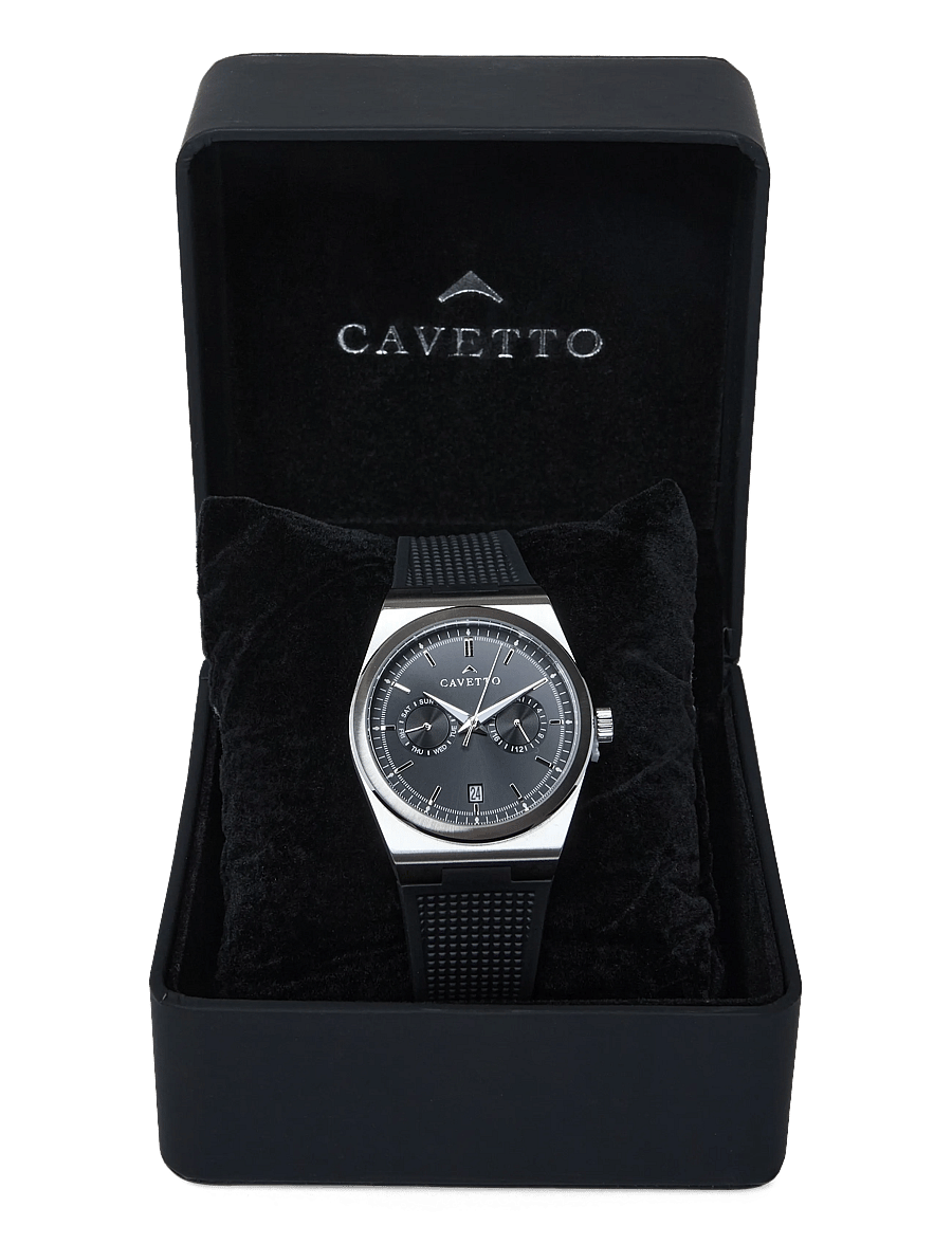 Cavetto - Valente CV0112 - analoga klockor - black - 1