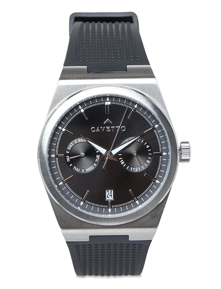 Cavetto - Valente CV0112 - analoga klockor - black - 2