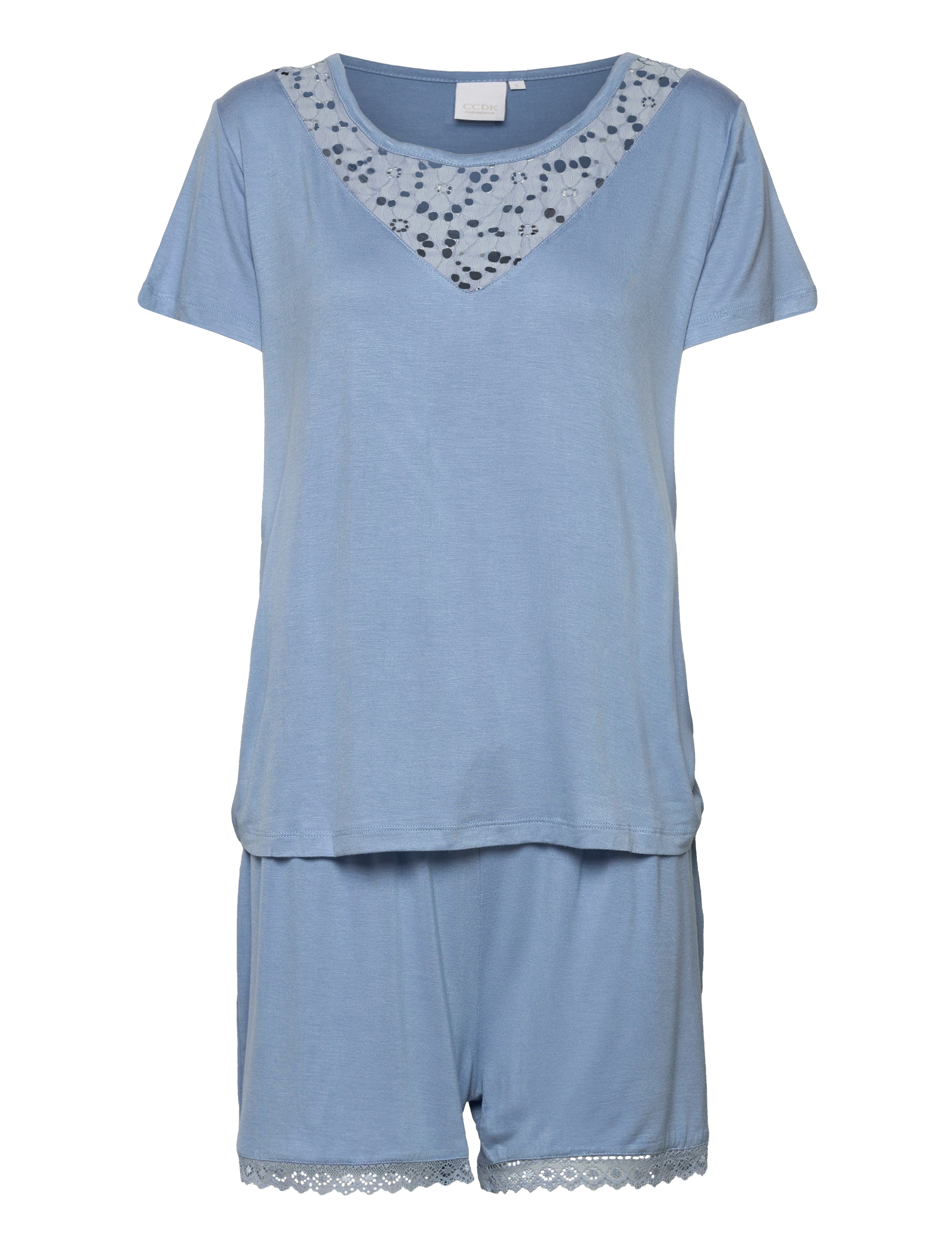 CCDK Copenhagen Kirsten PJ Set - Undertøj - ALLURE / blue