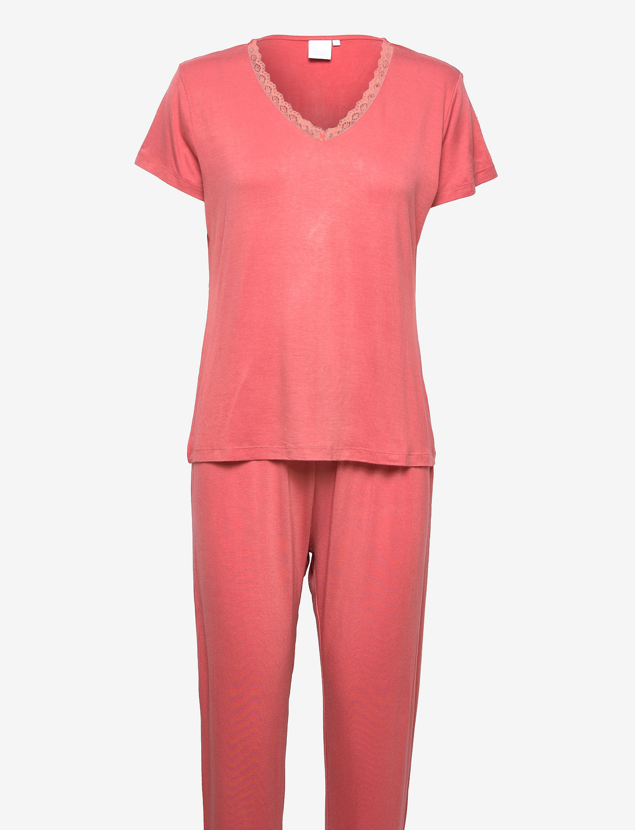 CCDK Copenhagen - Joy S/S PJ Set - fødselsdagsgaver - faded rose - 0