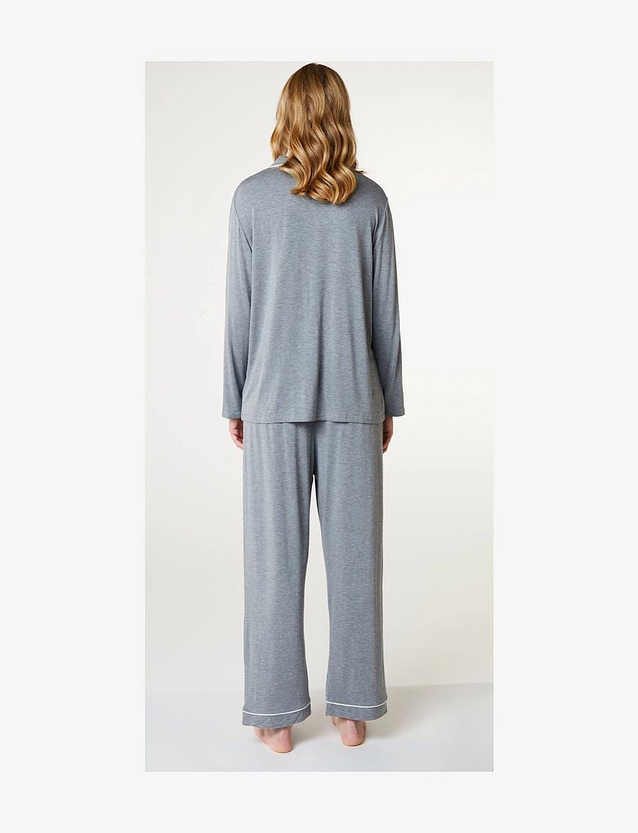 CCDK Copenhagen - Joy PJ Set - pidžaamad - grey melange - 5