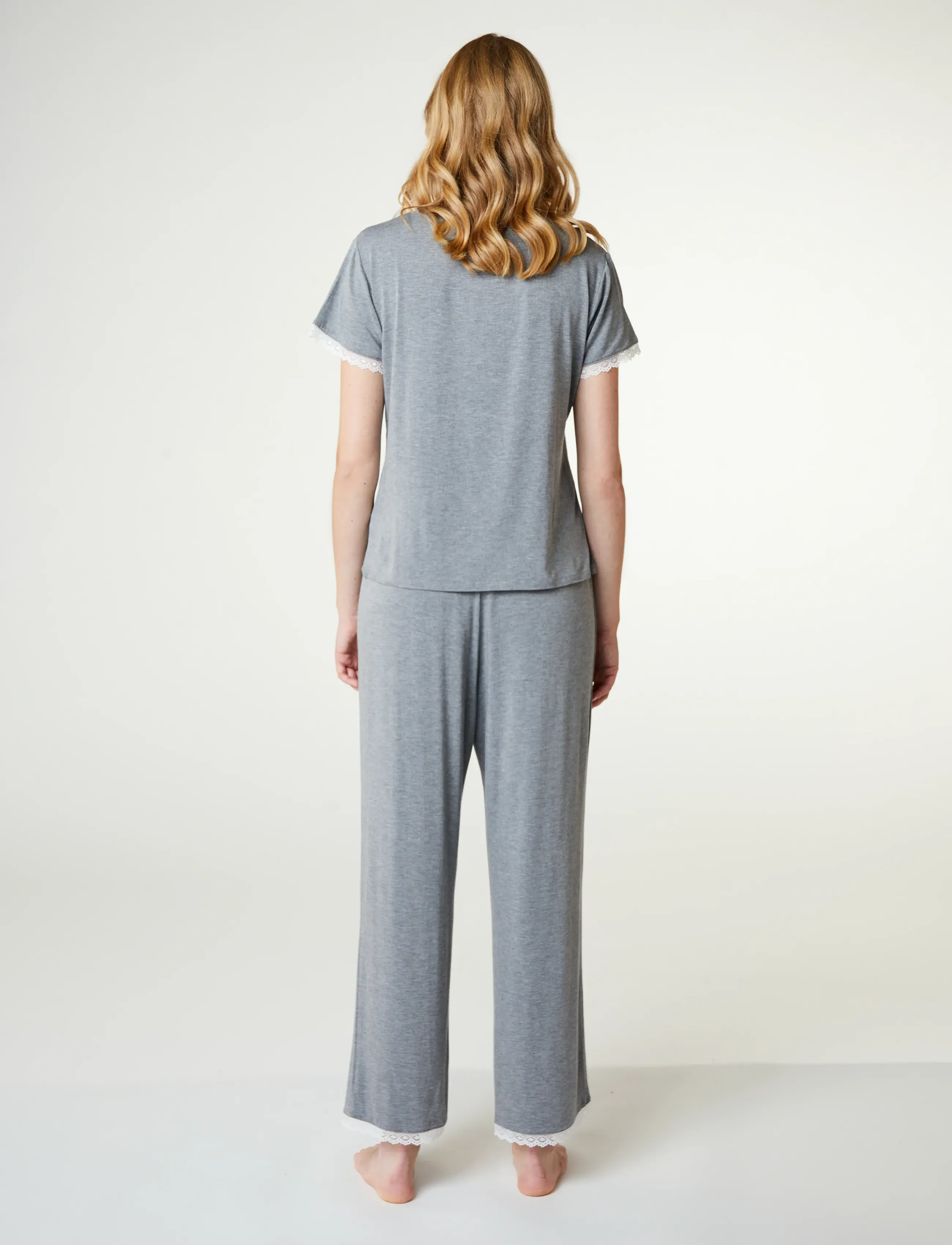 CCDK Copenhagen - Jordan PJ Set - fødselsdagsgaver - grey melange - 3