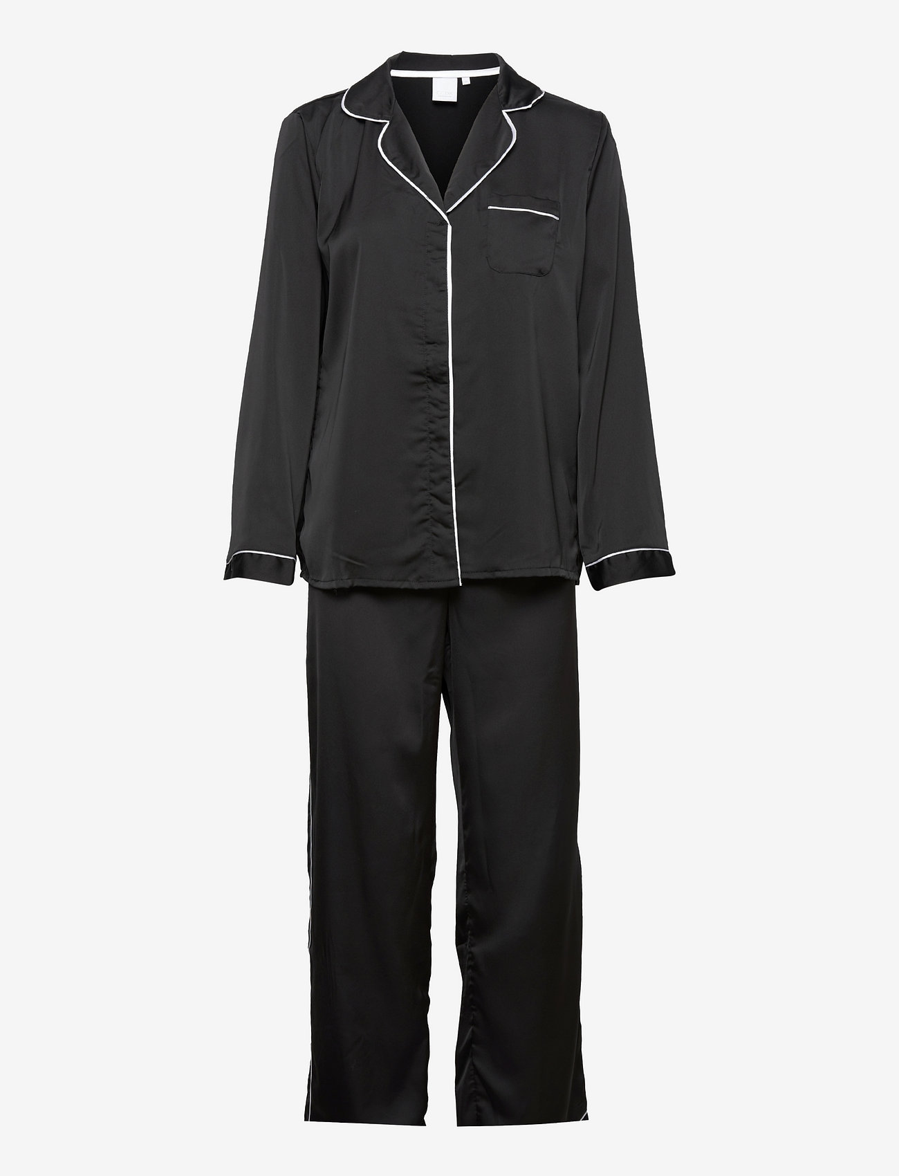 CCDK Copenhagen - Josephine PJ Set - pyjamas - black - 1