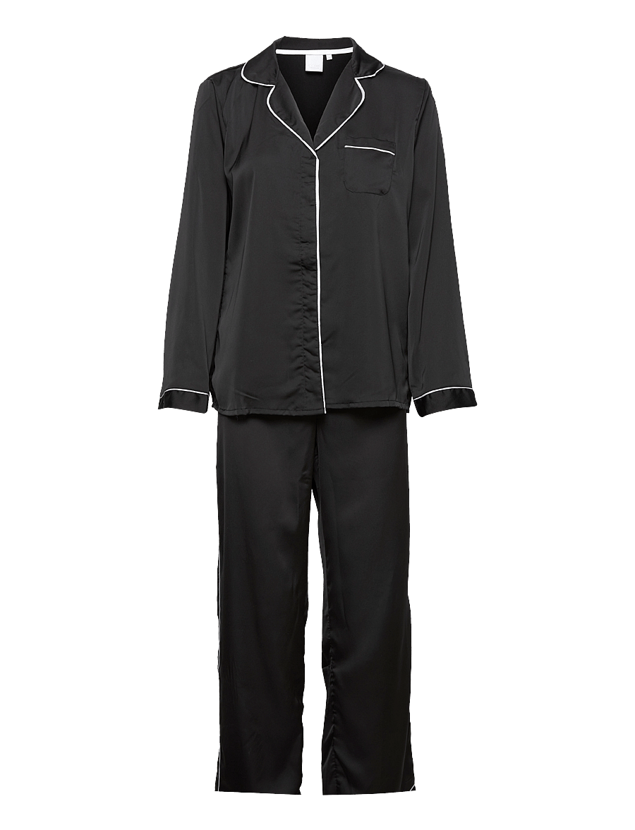 CCDK Copenhagen - Josephine PJ Set - pyjamas - black - 1