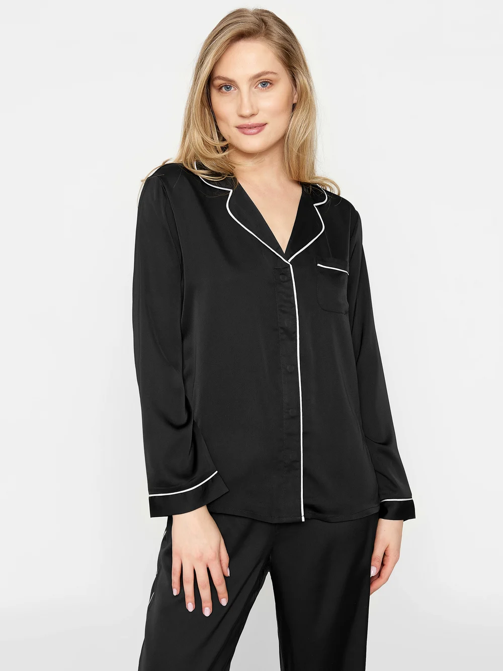 CCDK Copenhagen - Josephine Pyjamas Set - piżamy - black - 5