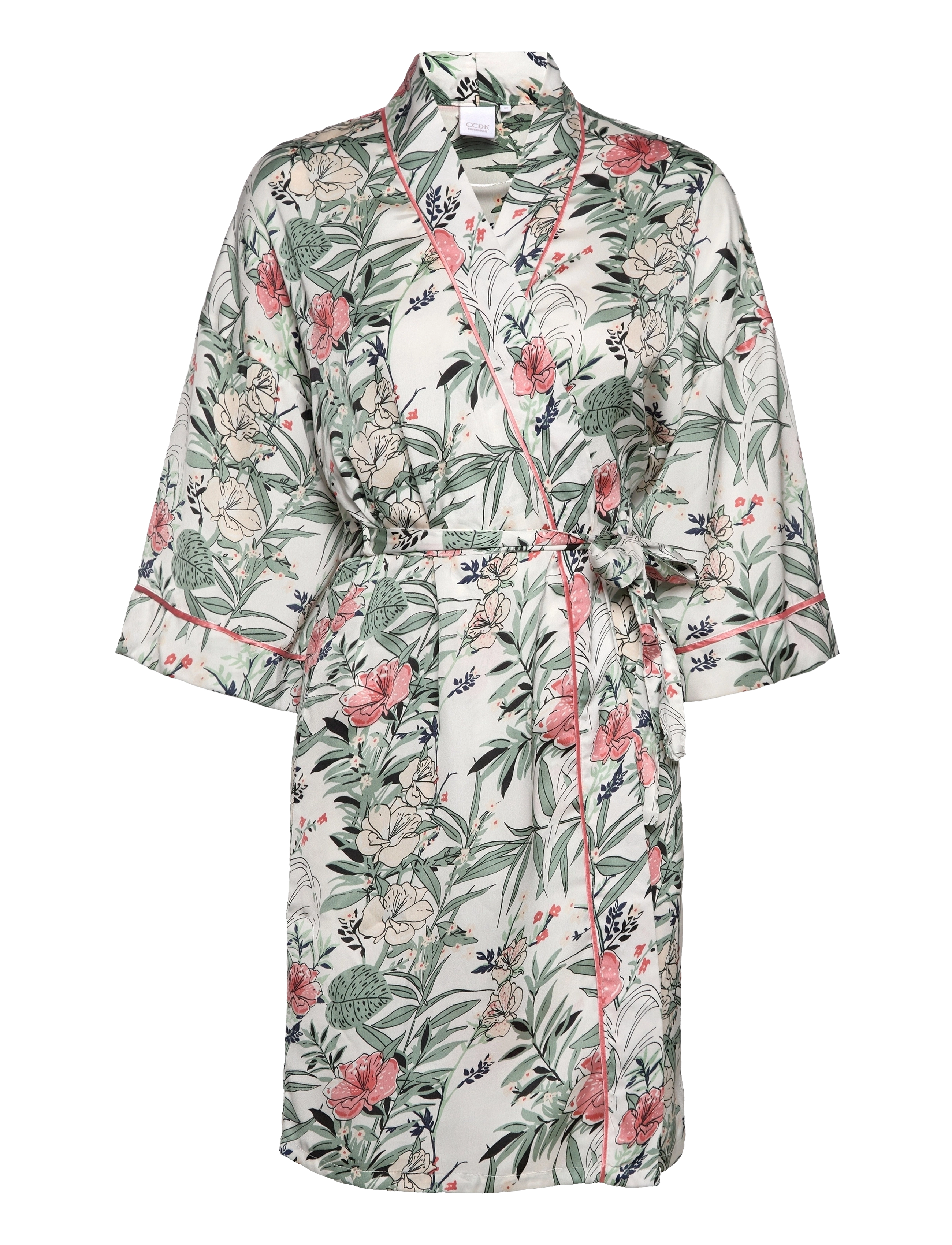 CCDK Copenhagen Jean Kimono - Kimonos - CHALK / white