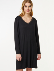 CCDK Copenhagen - Jacqueline long-sleeved Dress - sünnipäevakingitused - black - 1