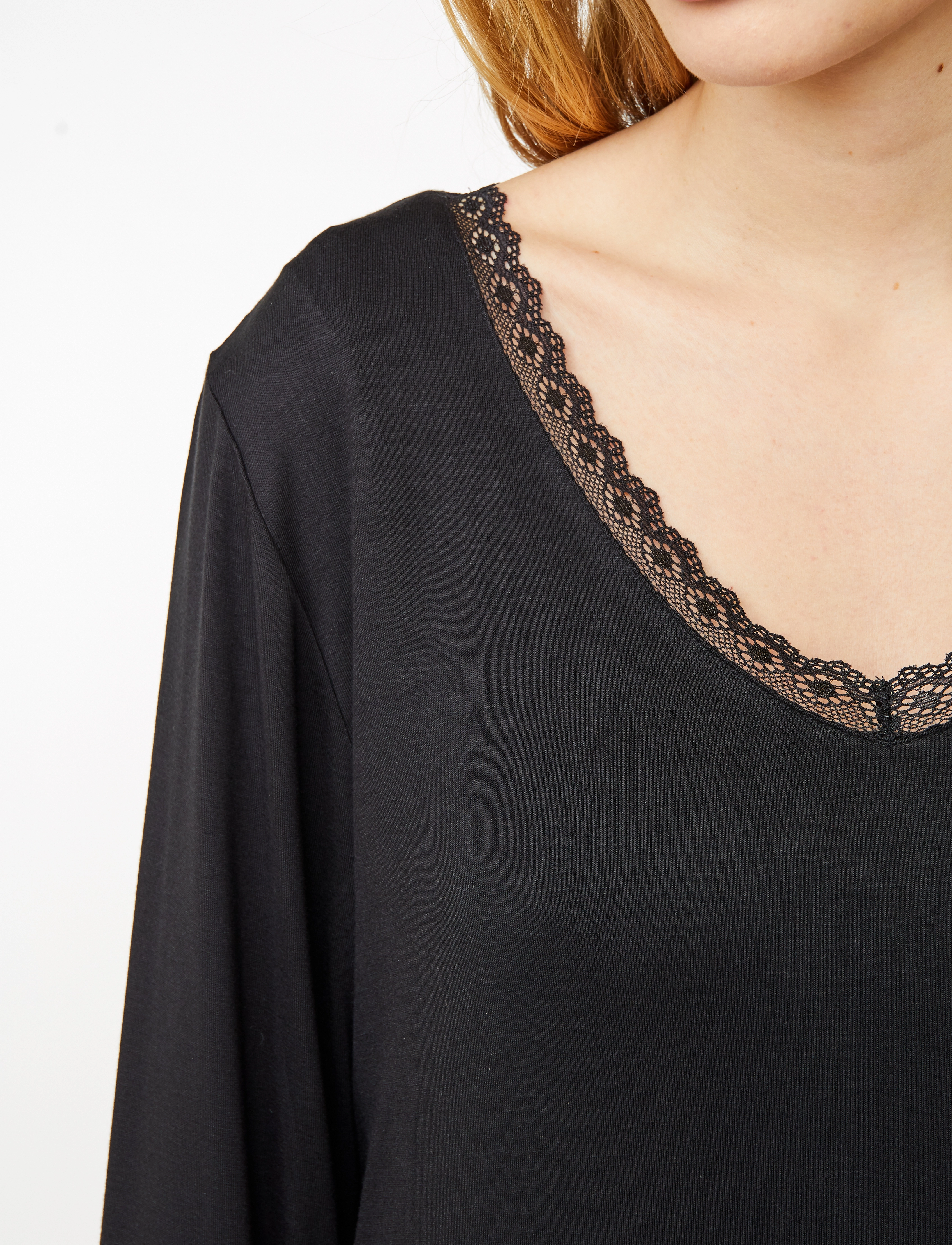 CCDK Copenhagen - Jacqueline longsleeved Dress - nattlinnen - black - 3