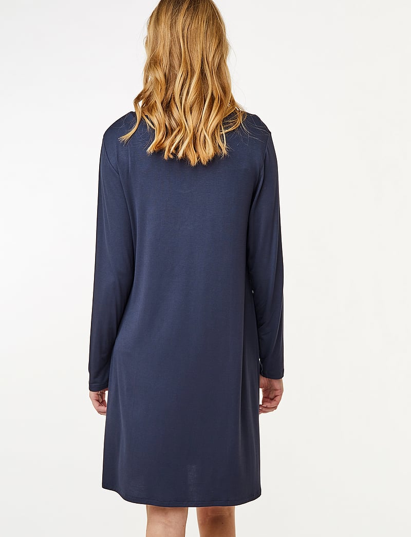 CCDK Copenhagen - Jacqueline Longsleeved Dress - Öösärgid - dark navy - 3