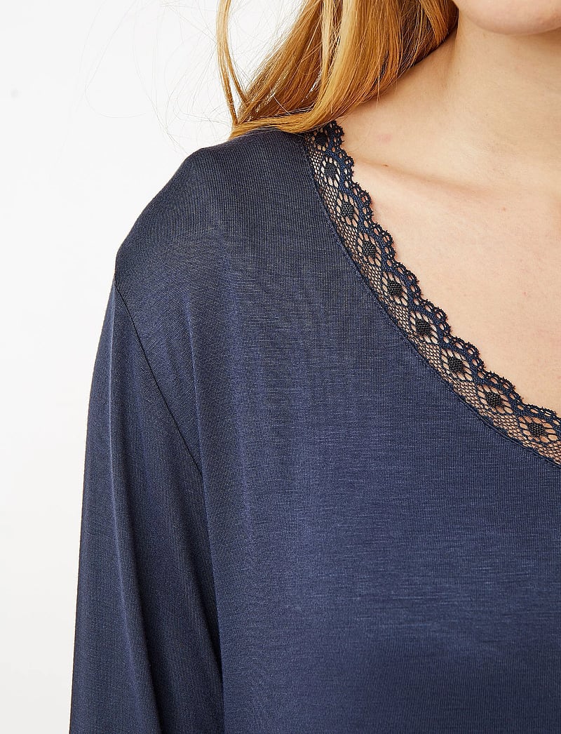 CCDK Copenhagen - Jacqueline Longsleeved Dress - Öösärgid - dark navy - 4