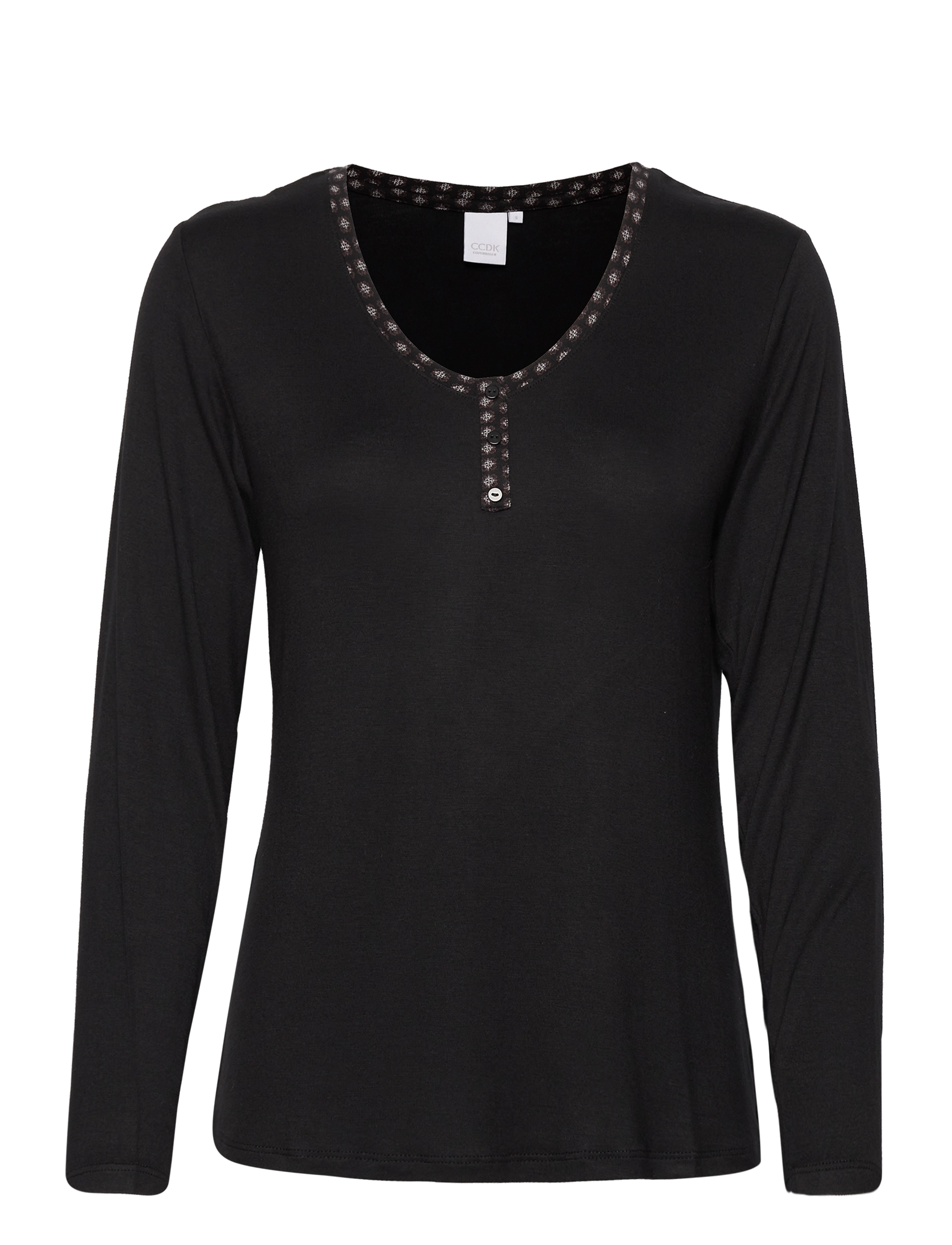 CCDK COPENHAGEN Jordan Longsleeved T-Shirt Schwarz - S - Damen