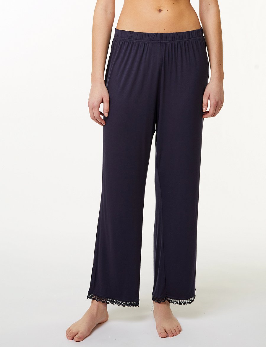 CCDK Copenhagen - Jasmin Pajamas Pants - natbukser - dark navy - 0