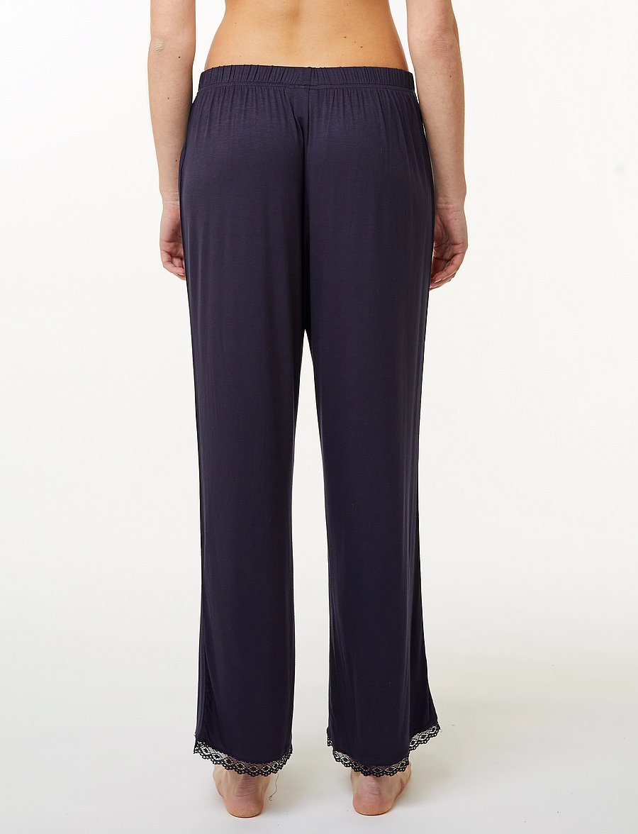 CCDK Copenhagen - Jasmin Pajamas Pants - natbukser - dark navy - 3