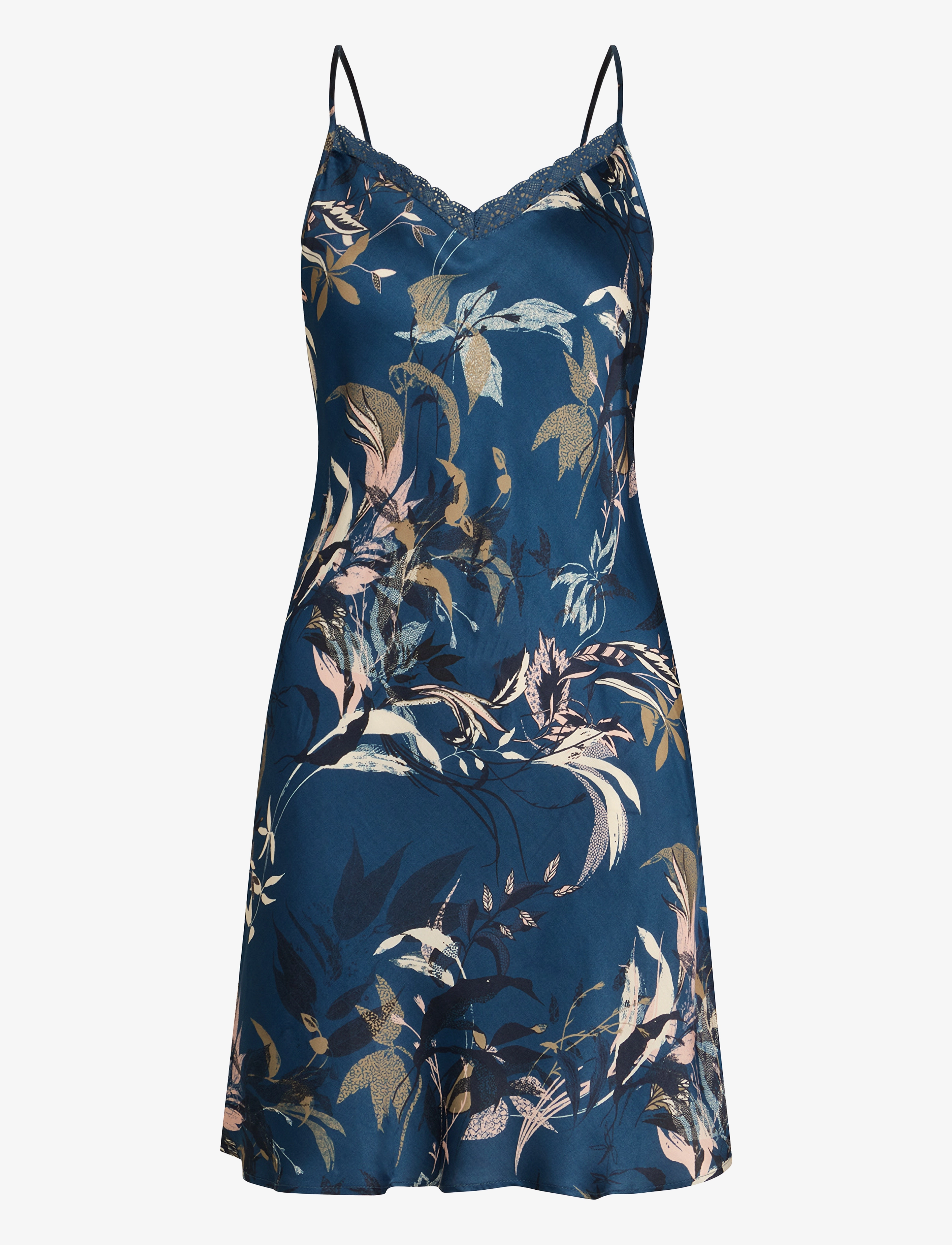 CCDK COPENHAGEN Jade Chemise Kleid Blau - XS - Damen