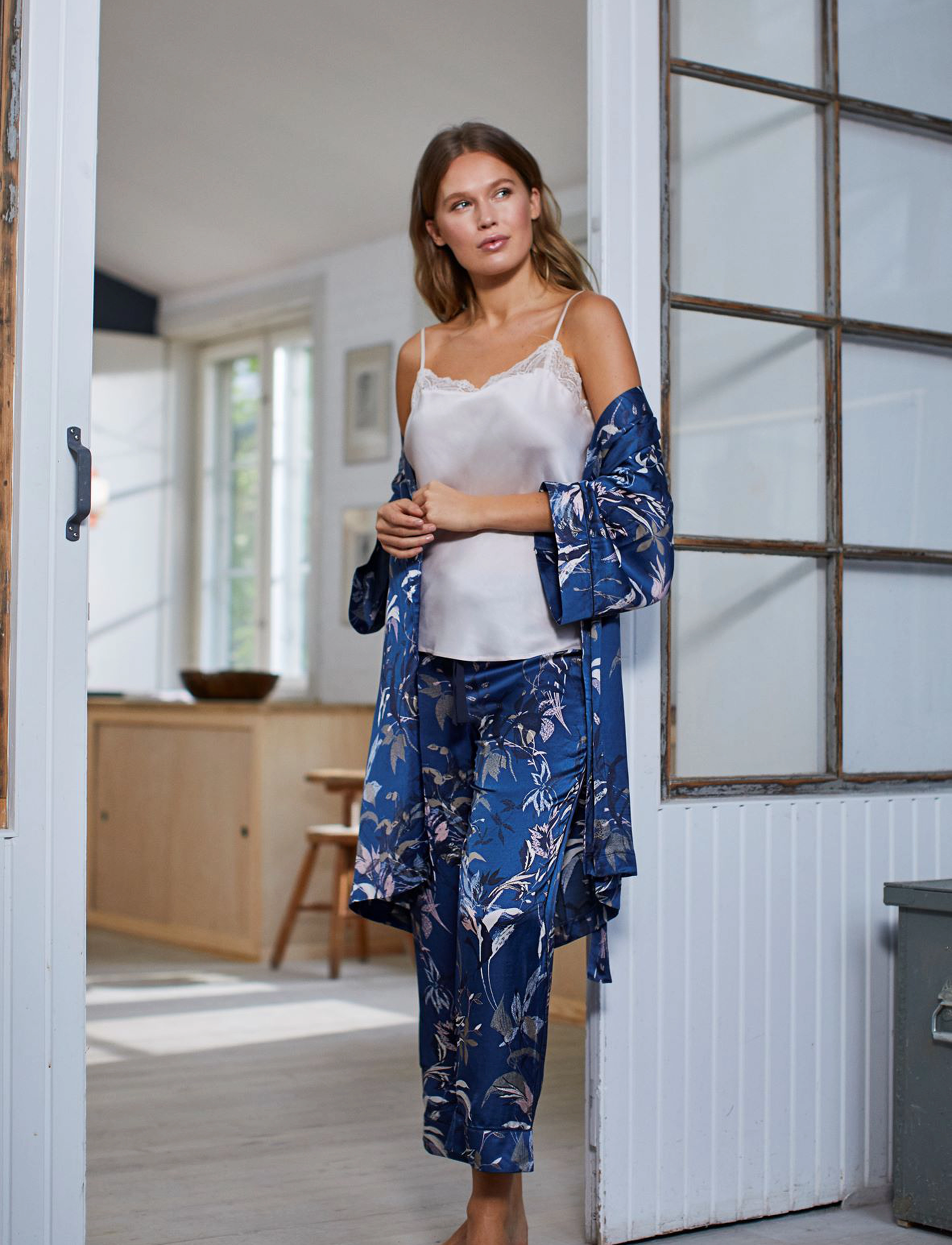 CCDK Copenhagen - Janet Pajamas Pants - underdele - ensign blue - 5