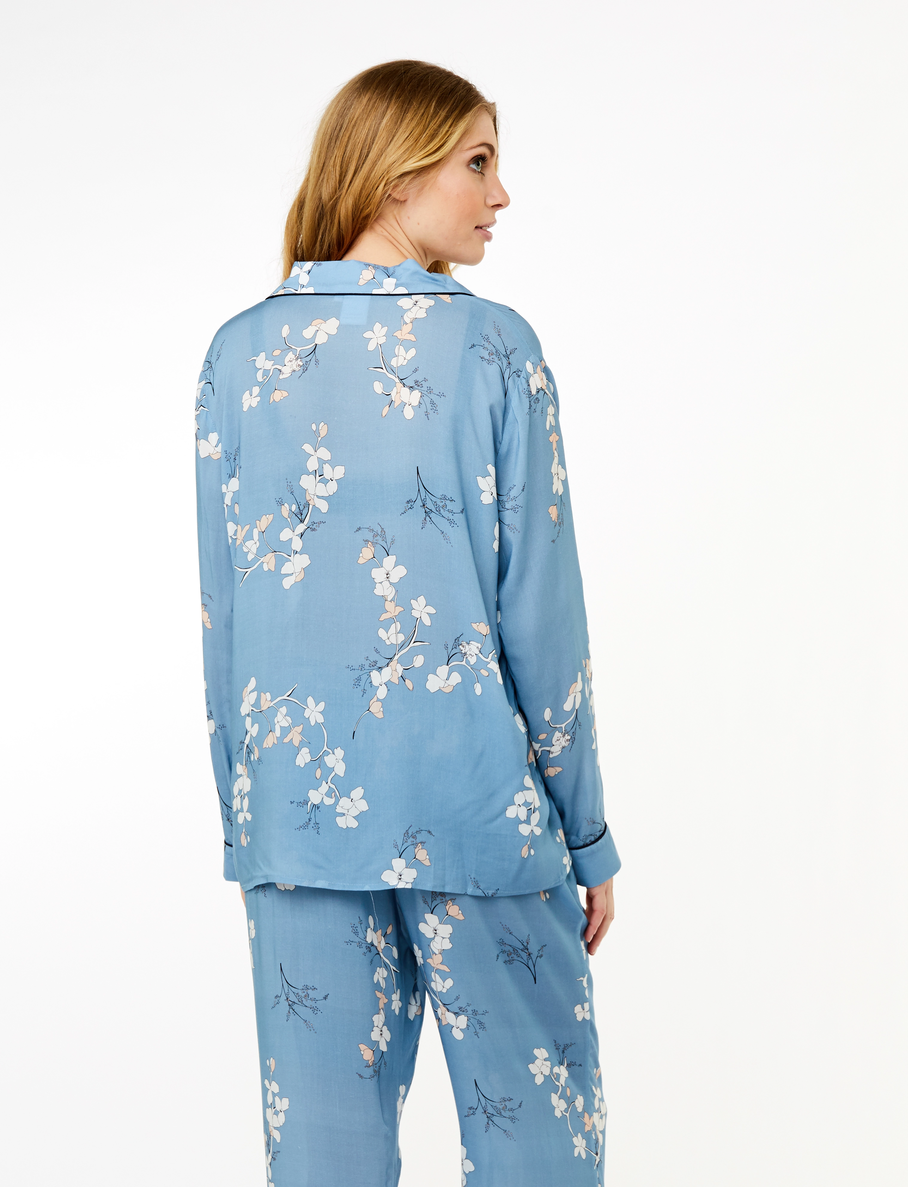 CCDK Copenhagen - Josephine Pajamas Shirt - laveste priser - blue shadow - 3