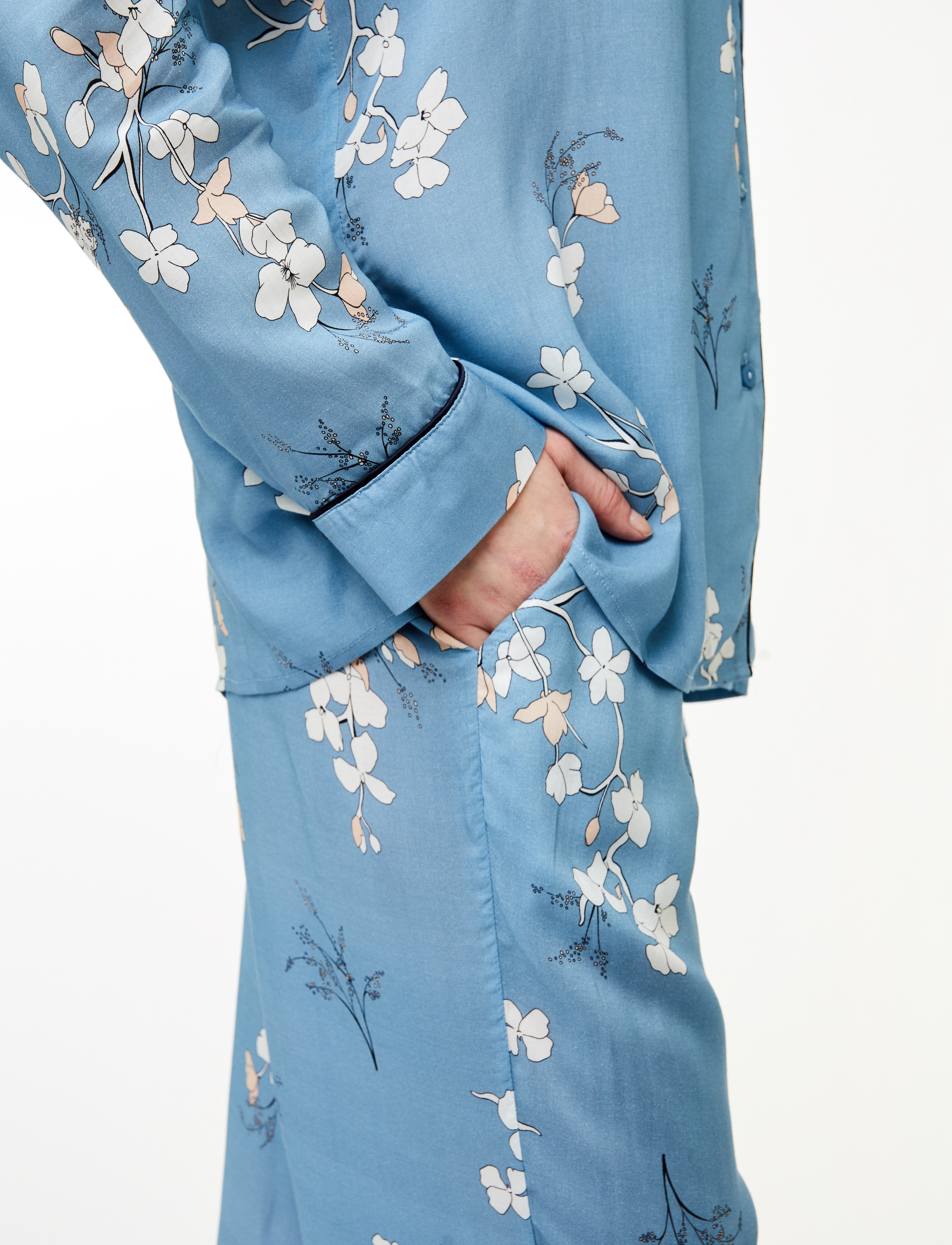 CCDK Copenhagen - Josephine Pajamas Shirt - laveste priser - blue shadow - 4