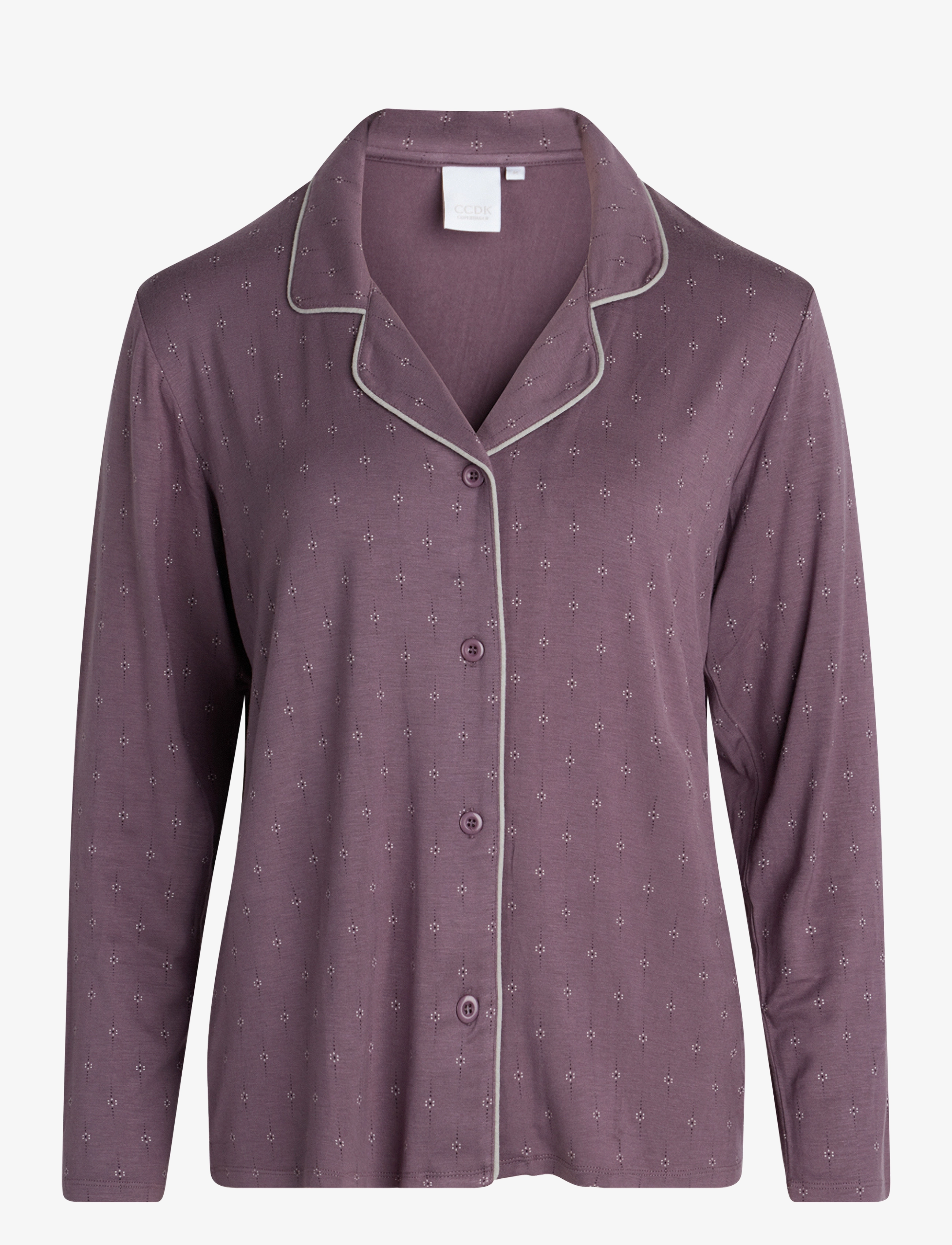 CCDK Copenhagen Joy Pajamas Shirt - Pyjamas & loungewear - MOONSCAPE / purple