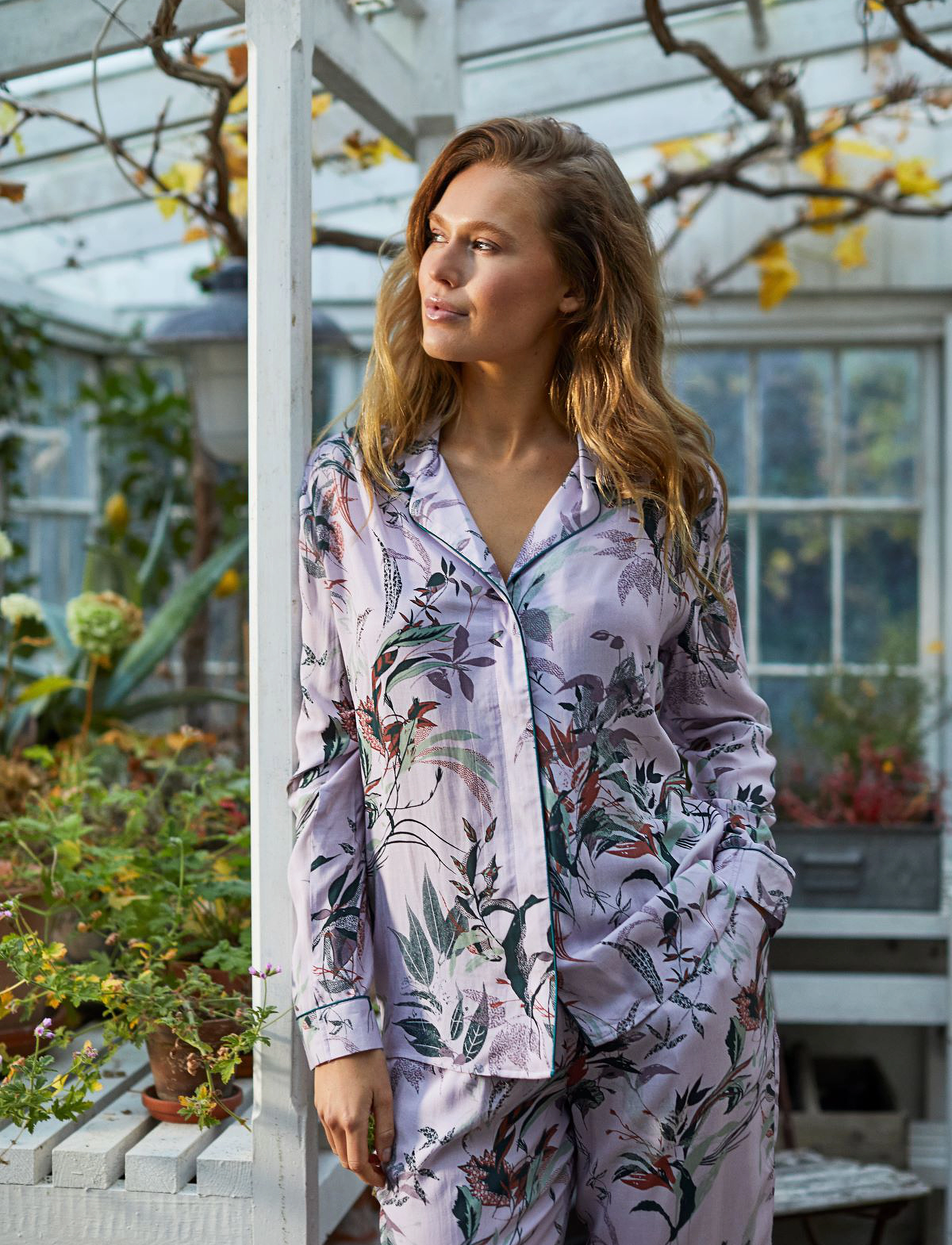CCDK Copenhagen - Josephine Pajamas Shirt - laveste priser - iris - 5