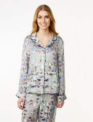 CCDK Copenhagen - Josephine Pajamas Shirt - oberteile - opal gray - 2