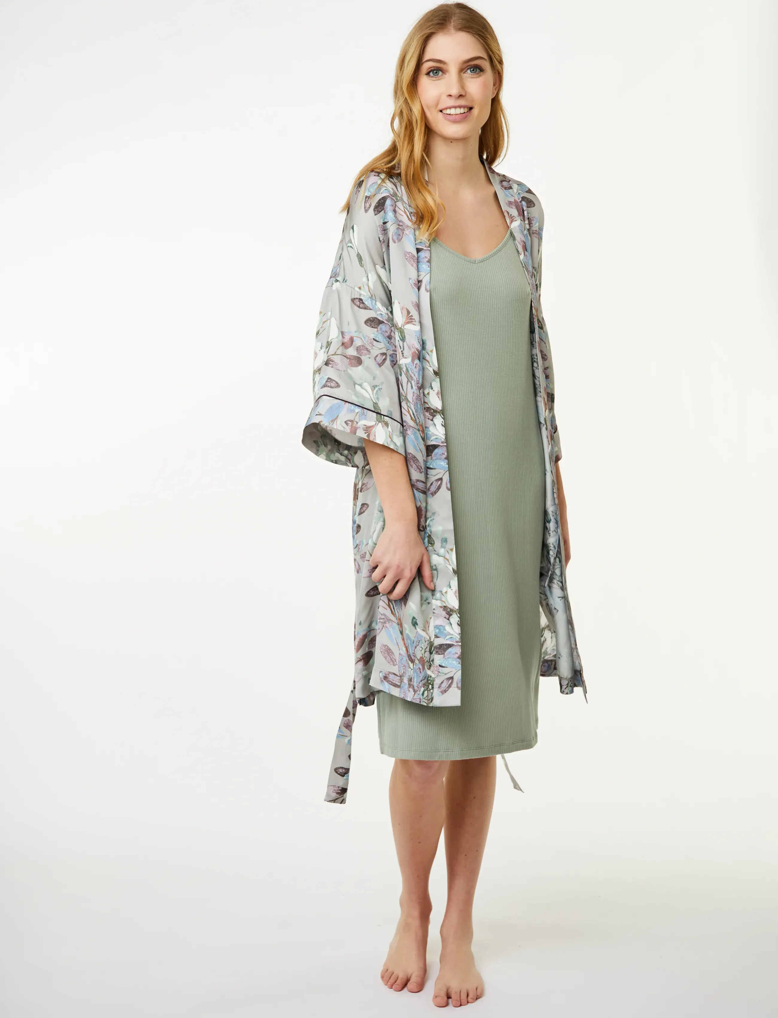 CCDK Copenhagen - Jean Kimono - opal gray - 5