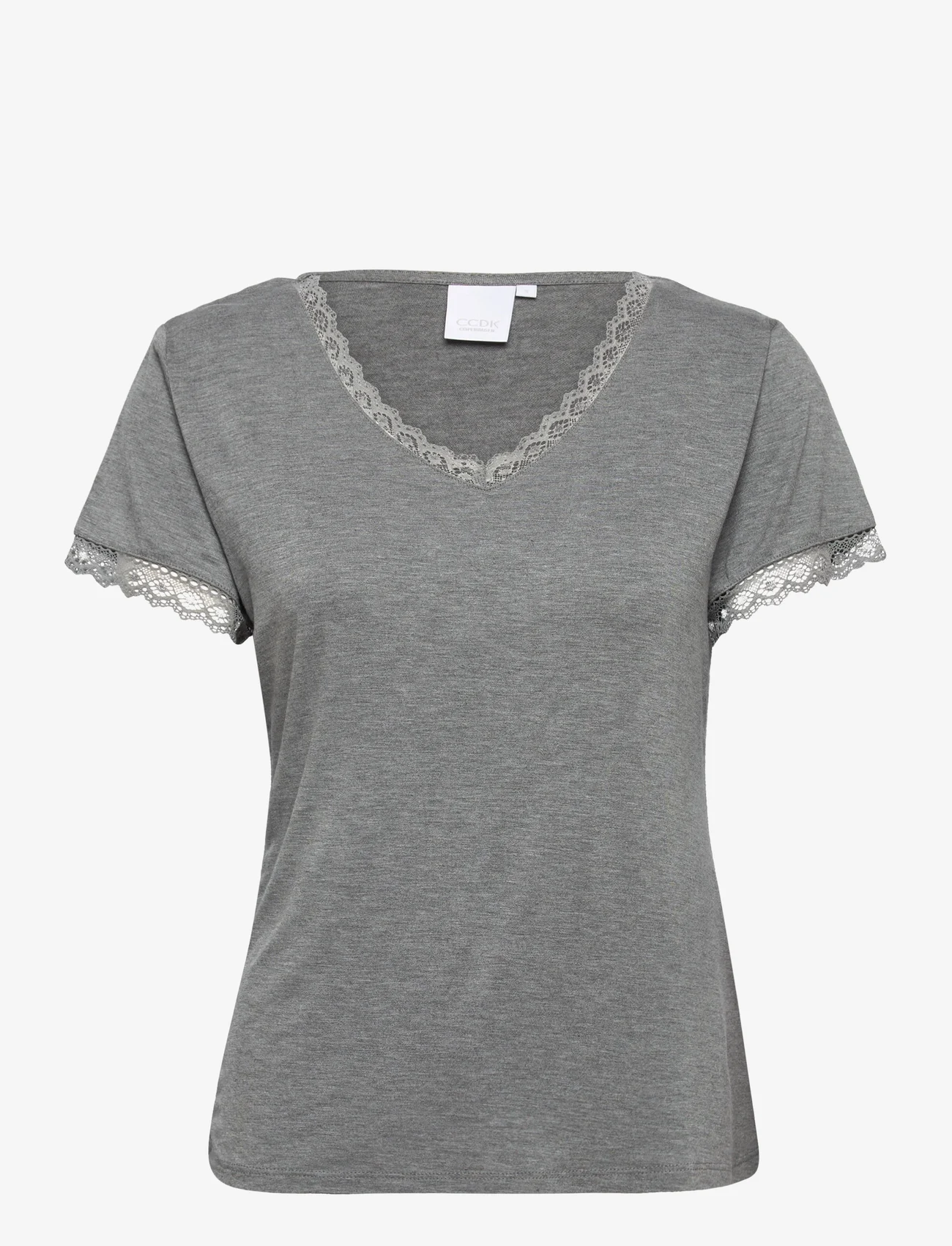 CCDK Copenhagen - Jordan short-sleeved T-shirt - de laveste prisene - grey melange - 0