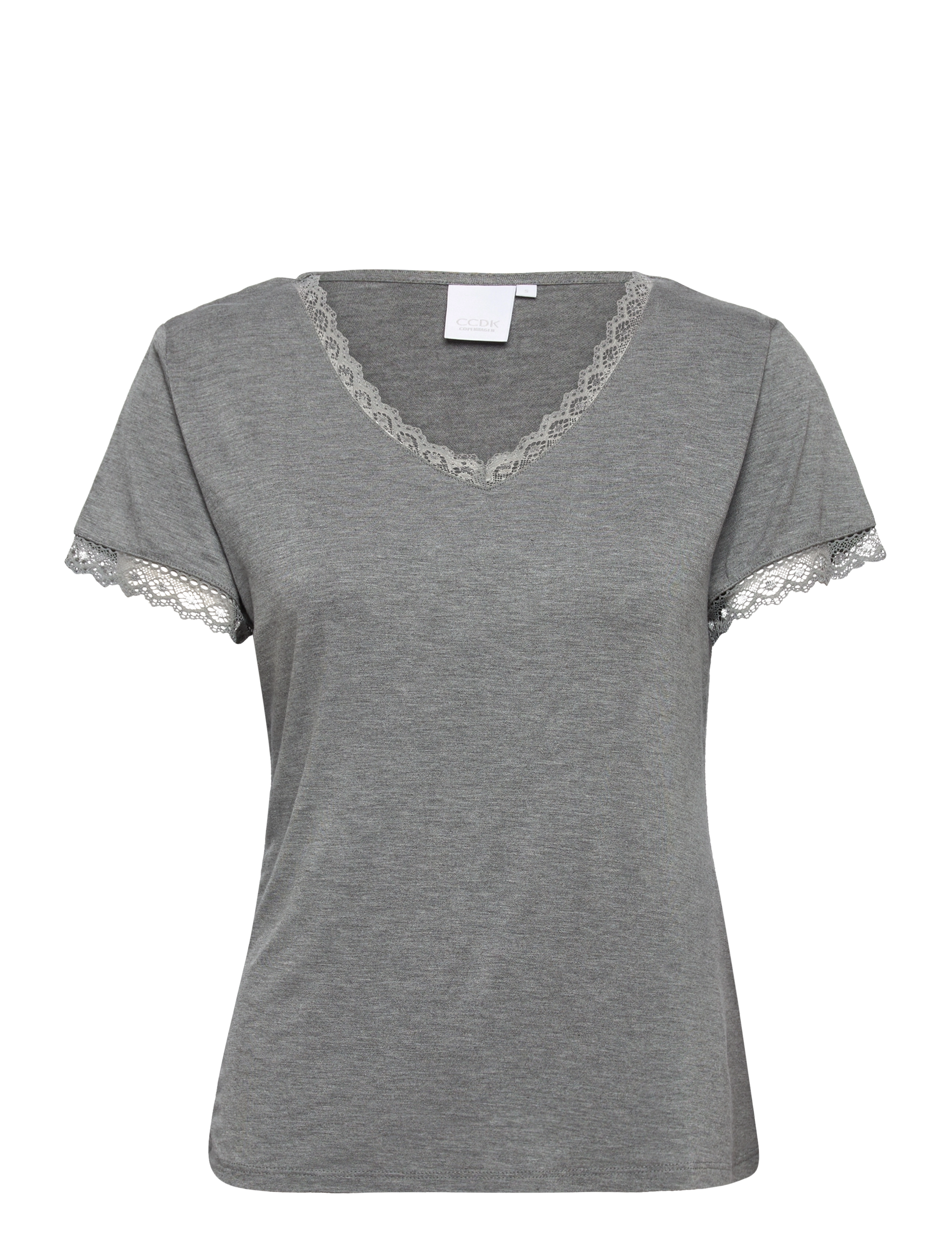 CCDK Copenhagen Jordan shortsleeved T-shirt - Pesu ja aluspesu - GREY MELANGE / grey