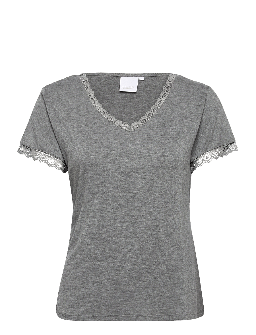 CCDK Copenhagen - Jordan shortsleeved T-shirt - topid - grey melange - 1