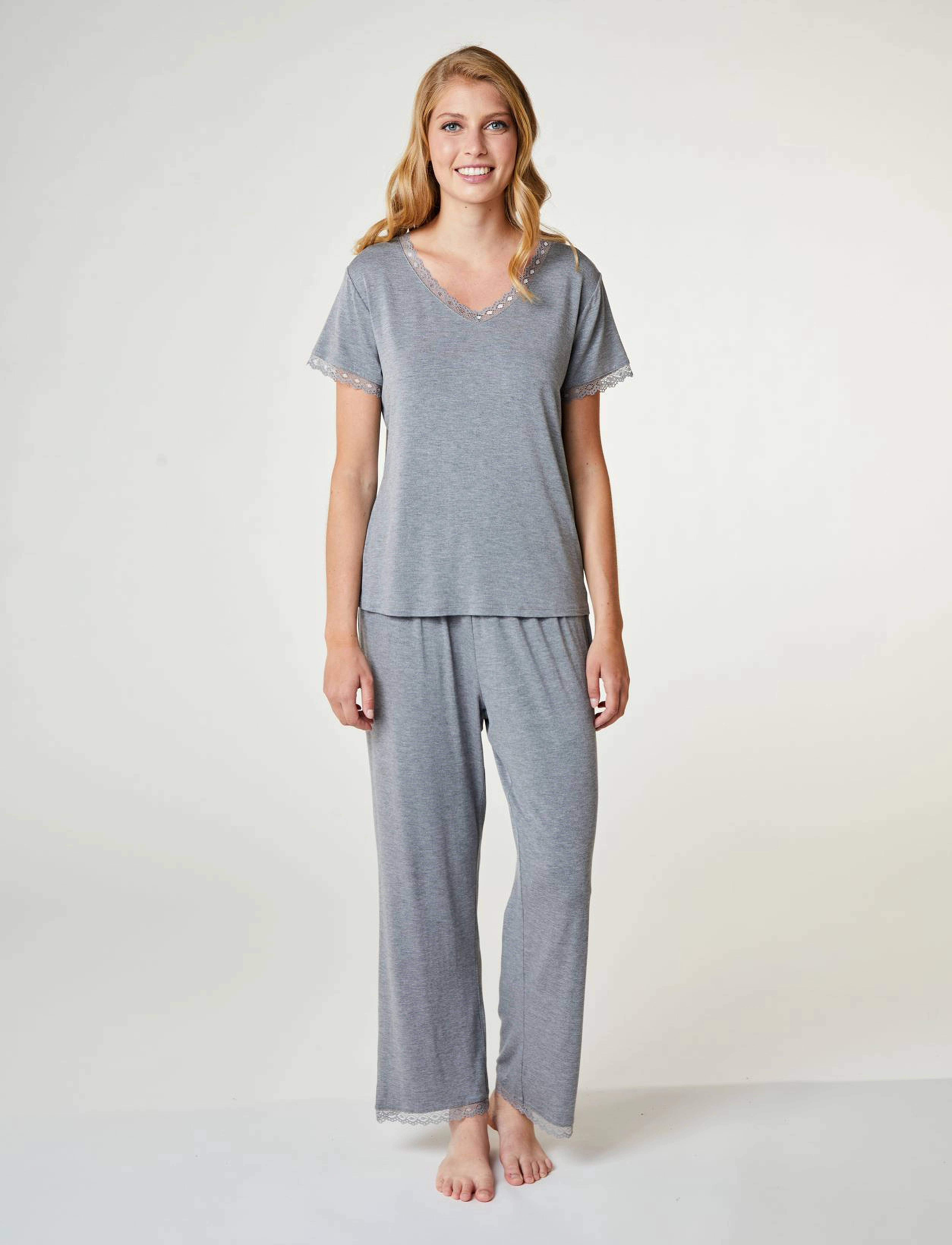 CCDK Copenhagen Jordan Shortsleeved T-Shirt, XS, Grey, Nat- Og Loungewear > Toppe, Dame
