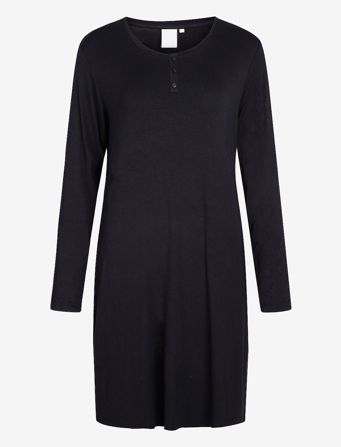 CCDK Copenhagen - Jacqueline Longsleeved Dress - nachthemden - black - 1