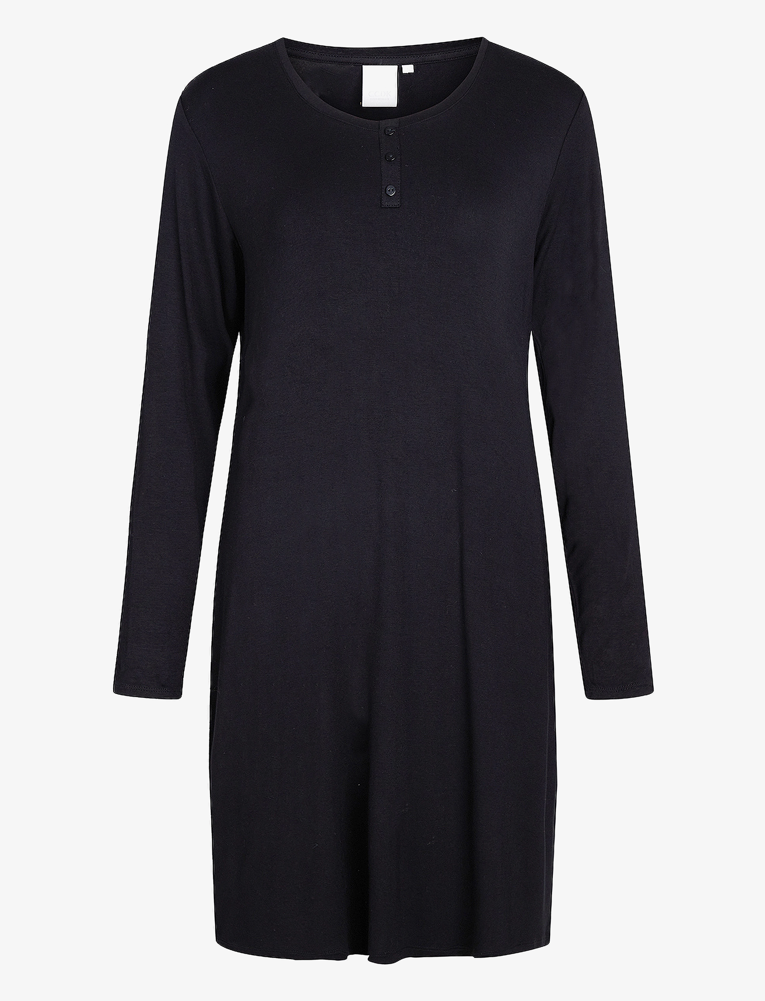 CCDK Copenhagen Jacqueline Longsleeved Dress - Pesu ja aluspesu - BLACK / black