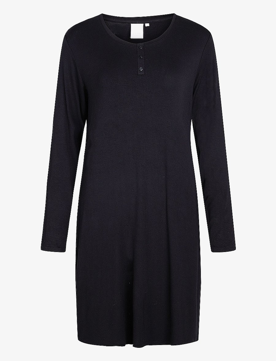 CCDK Copenhagen - Jacqueline Longsleeved Dress - nattlinnen - black - 1