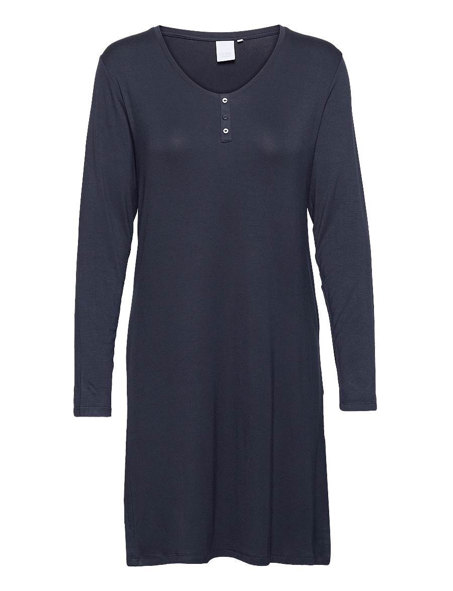 CCDK Copenhagen - Jacqueline Longsleeved Dress - natkjoler - dark navy - 1