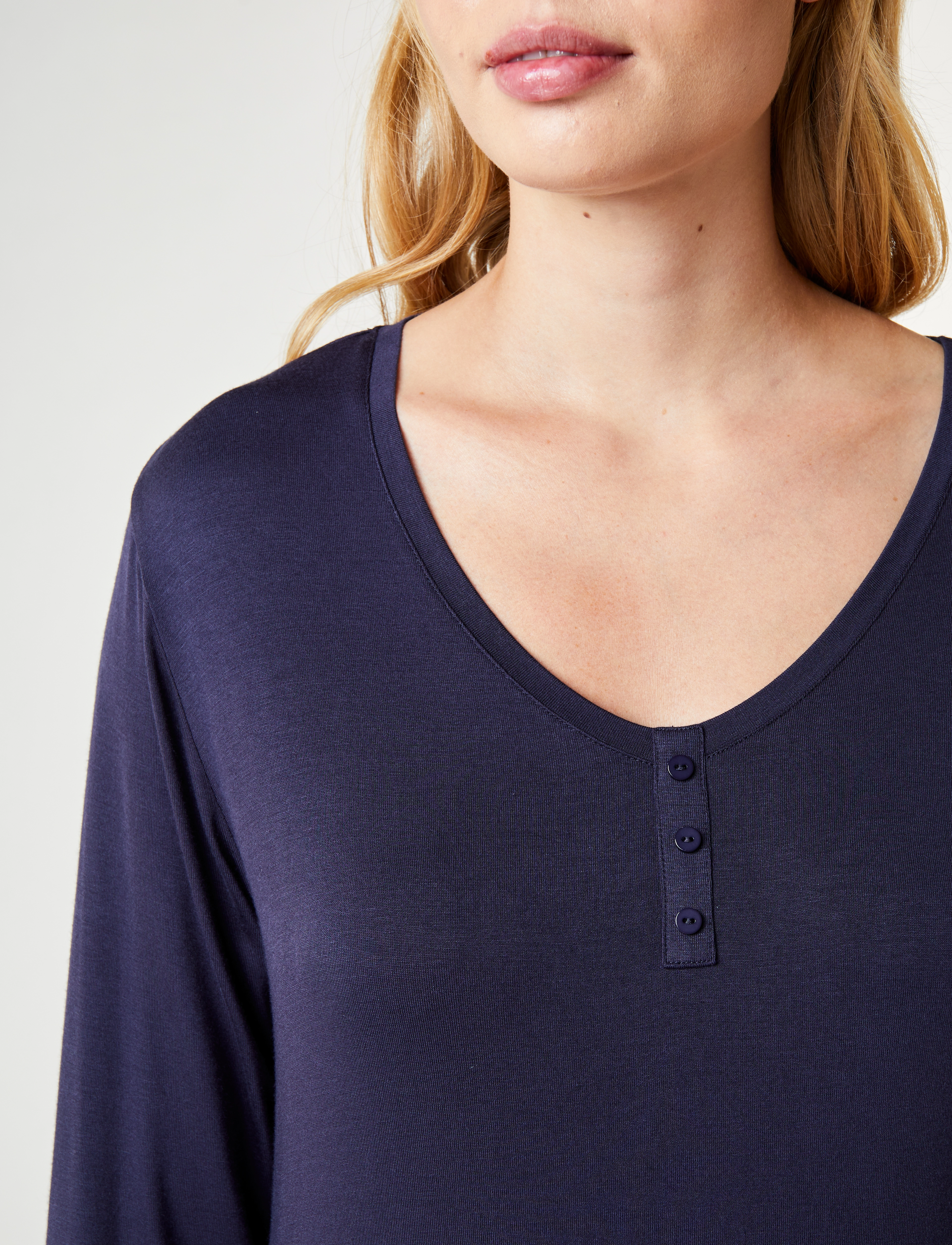CCDK Copenhagen - Jacqueline Longsleeved Dress - natkjoler - dark navy - 5