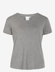 CCDK Copenhagen - Jordan short-sleeved T-shirt - t-shirt & tops - grey melange - 0
