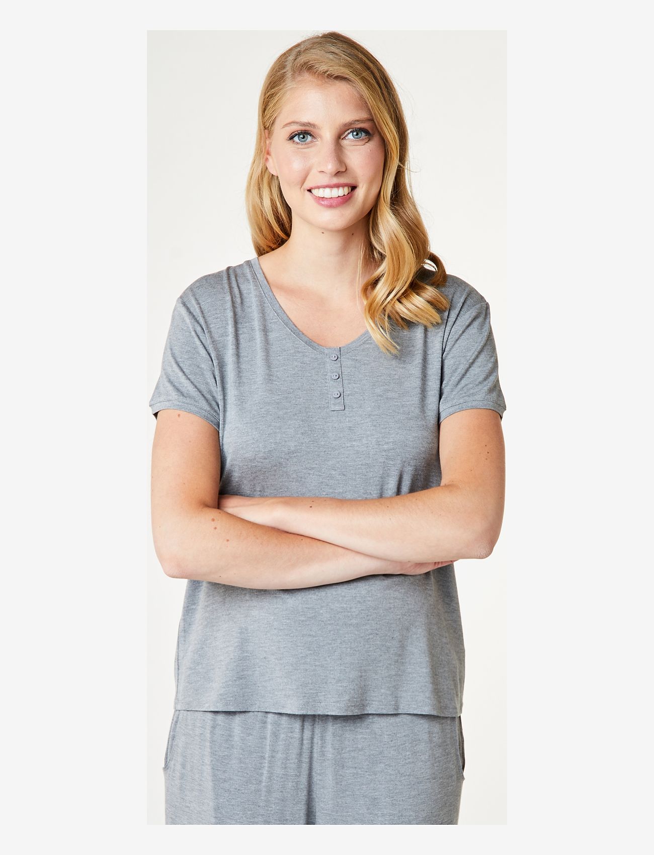 CCDK Copenhagen - Jordan shortsleeved T-shirt - t-shirts - grey melange - 2