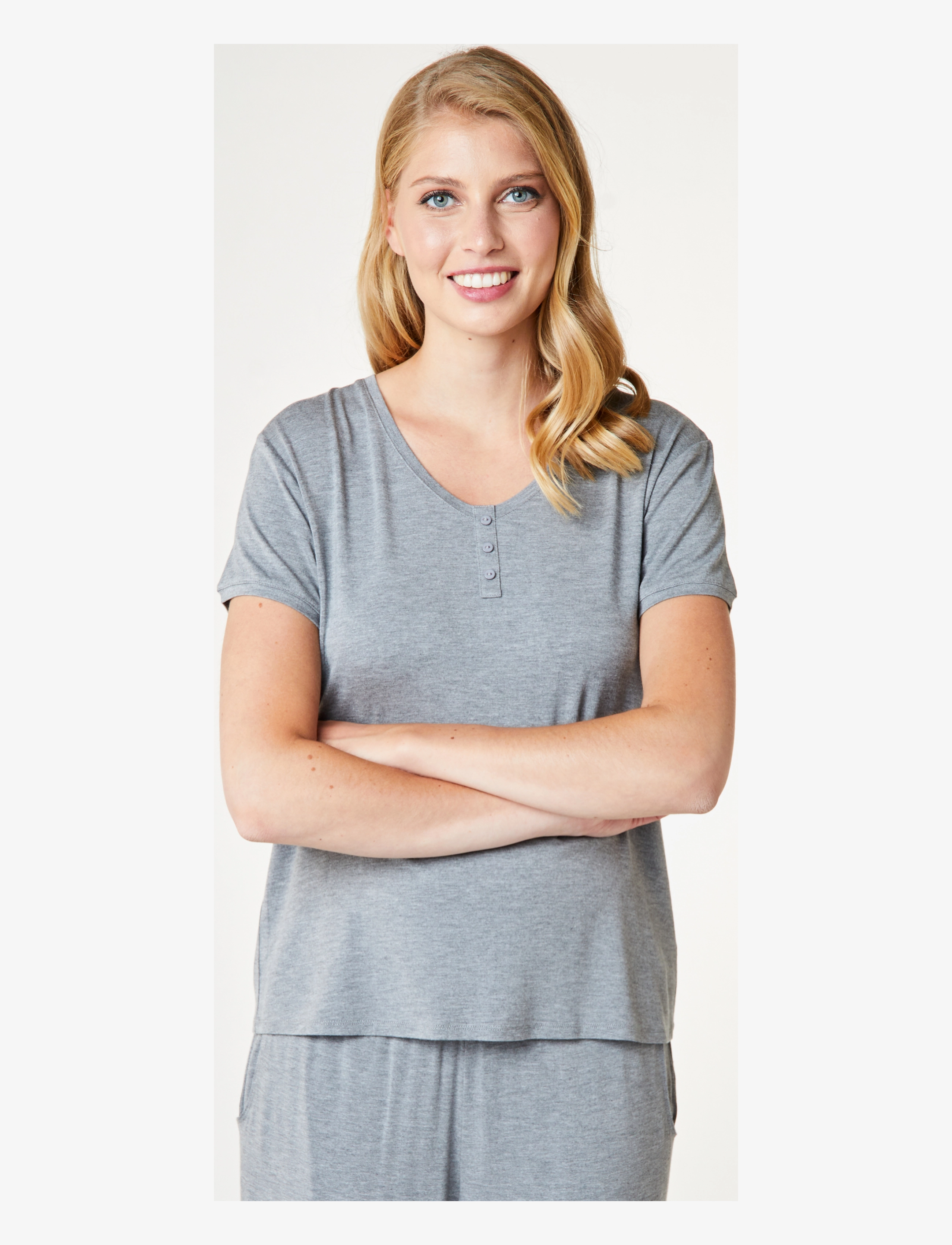 CCDK Copenhagen - Jordan shortsleeved T-shirt - t-skjorter - grey melange - 2