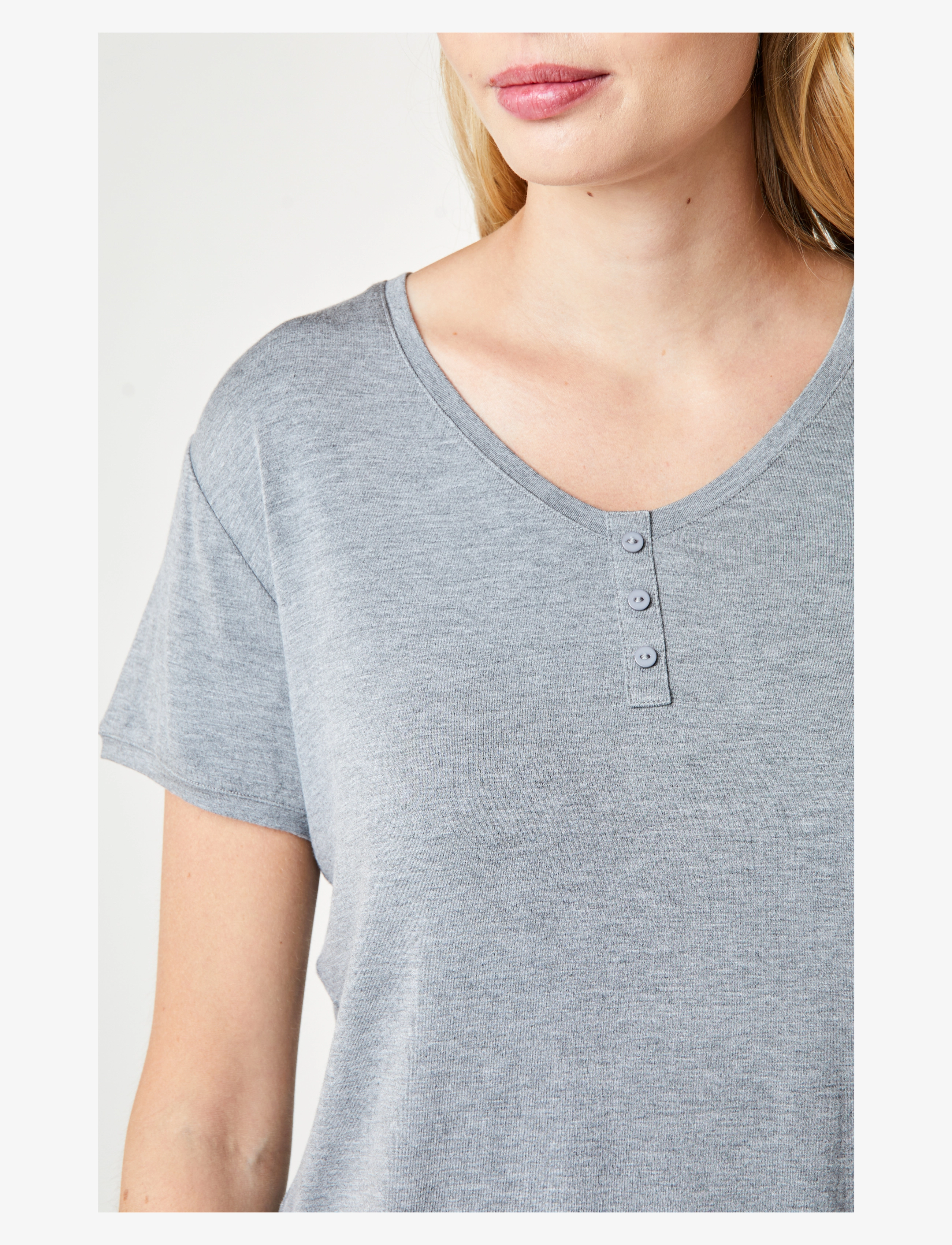 CCDK Copenhagen - Jordan shortsleeved T-shirt - t-skjorter - grey melange - 4