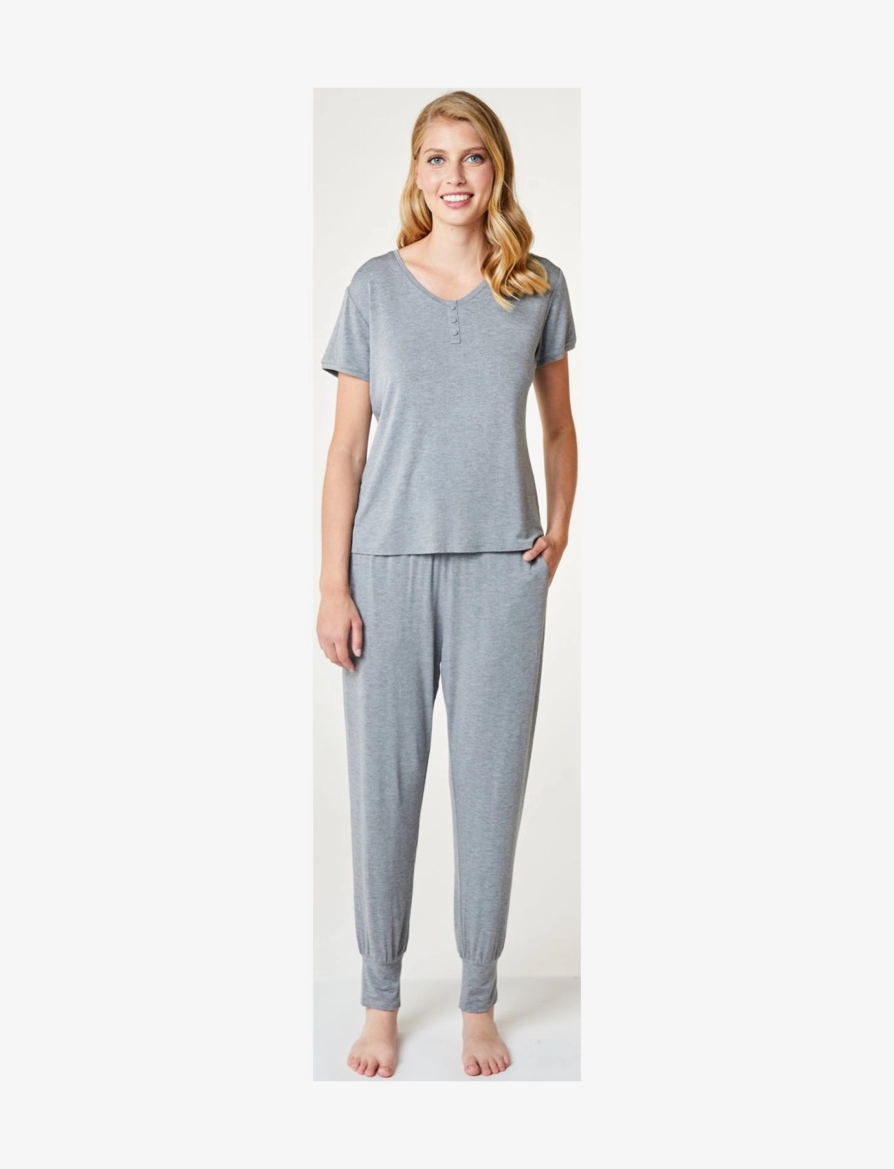 CCDK Copenhagen - Jordan shortsleeved T-shirt - t-skjorter - grey melange - 5
