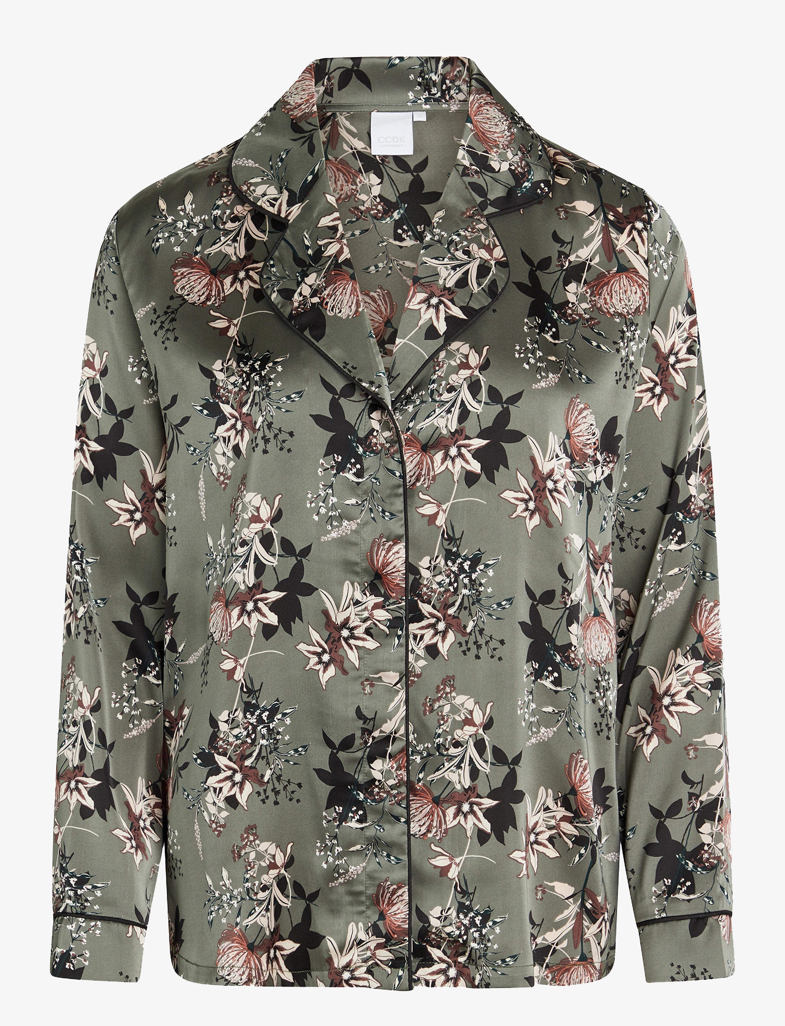 CCDK Copenhagen Josephine Pajamas Set - Pyjamas - CASTOR GRAY / grey