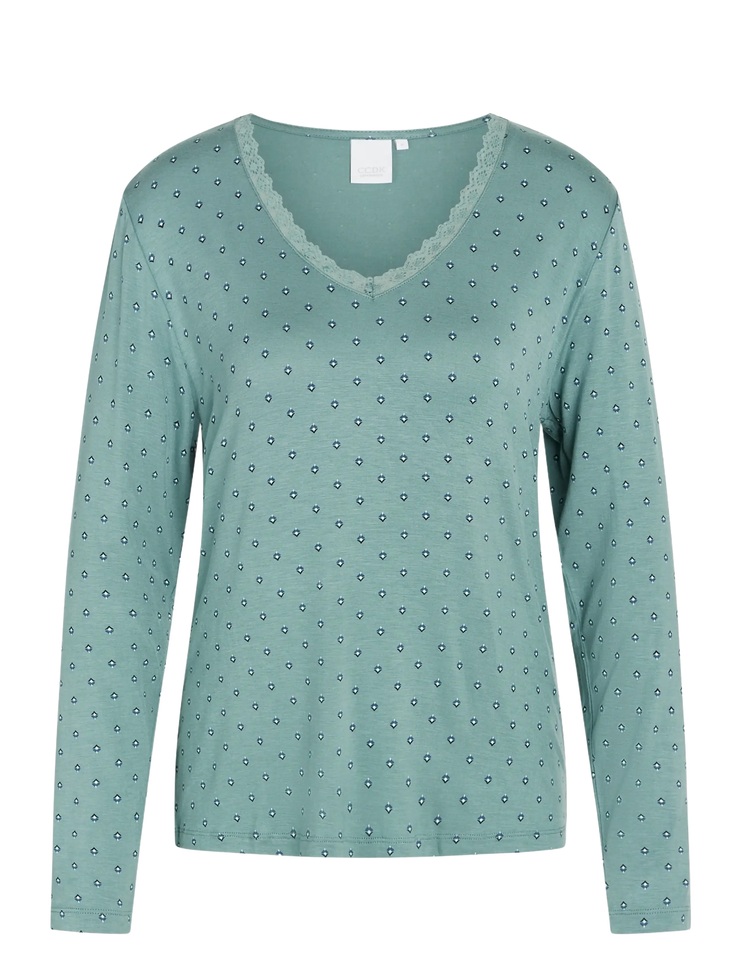 CCDK Copenhagen Jordan longsleeved T-shirt - Underkläder - ARTIC AOP / green