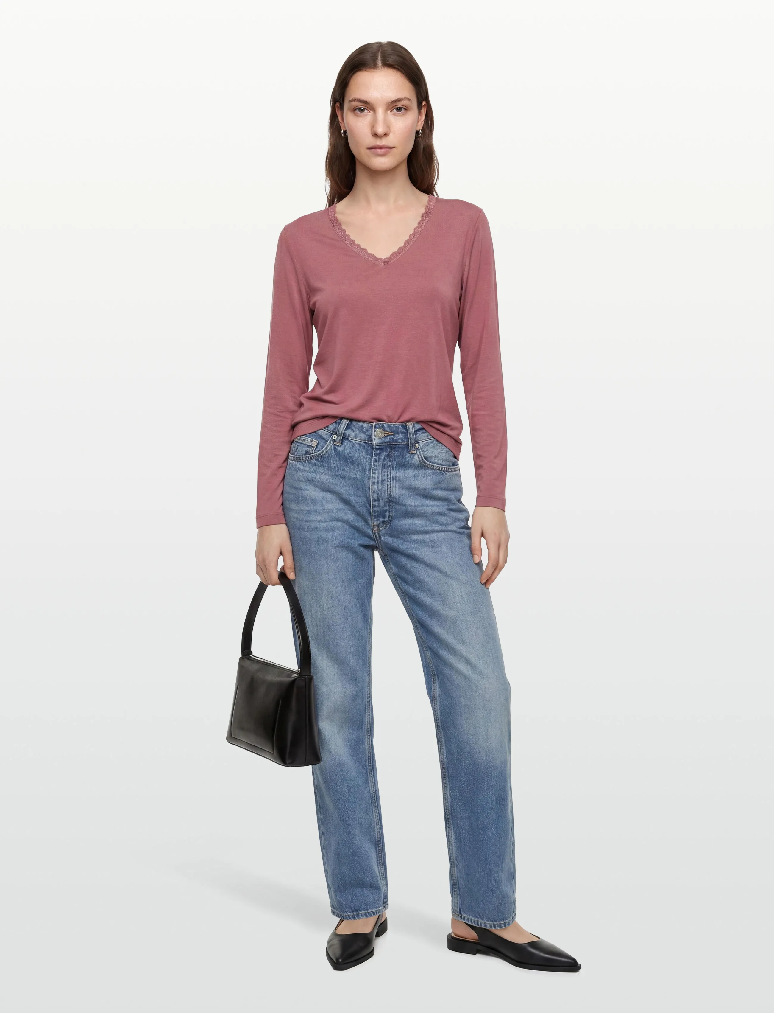 CCDK Copenhagen - Jordan Longsleeved T-shirt - laveste priser - dusty rose - 0