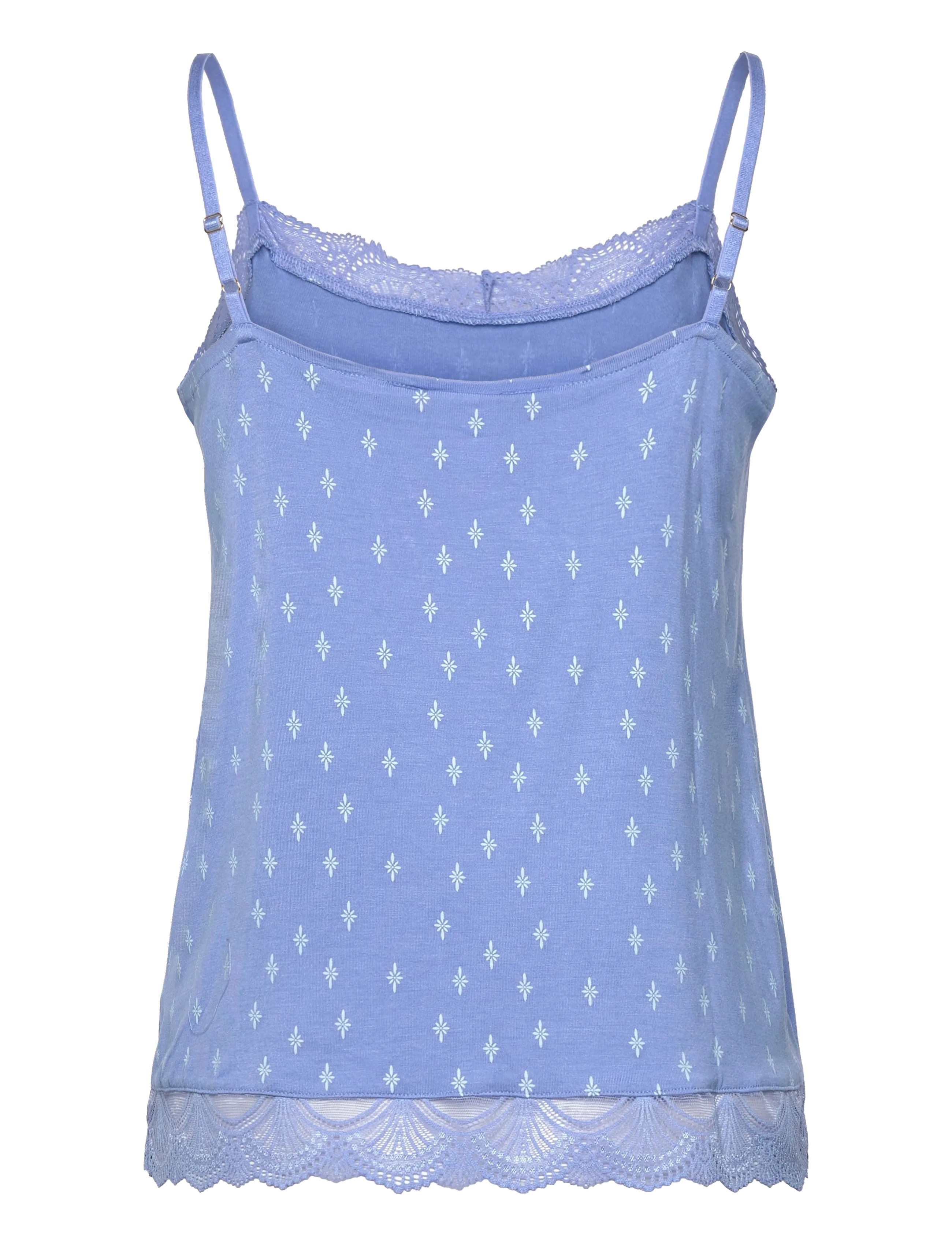 CCDK Copenhagen - Kendall Chemise Top - tops - azurine aop - 2