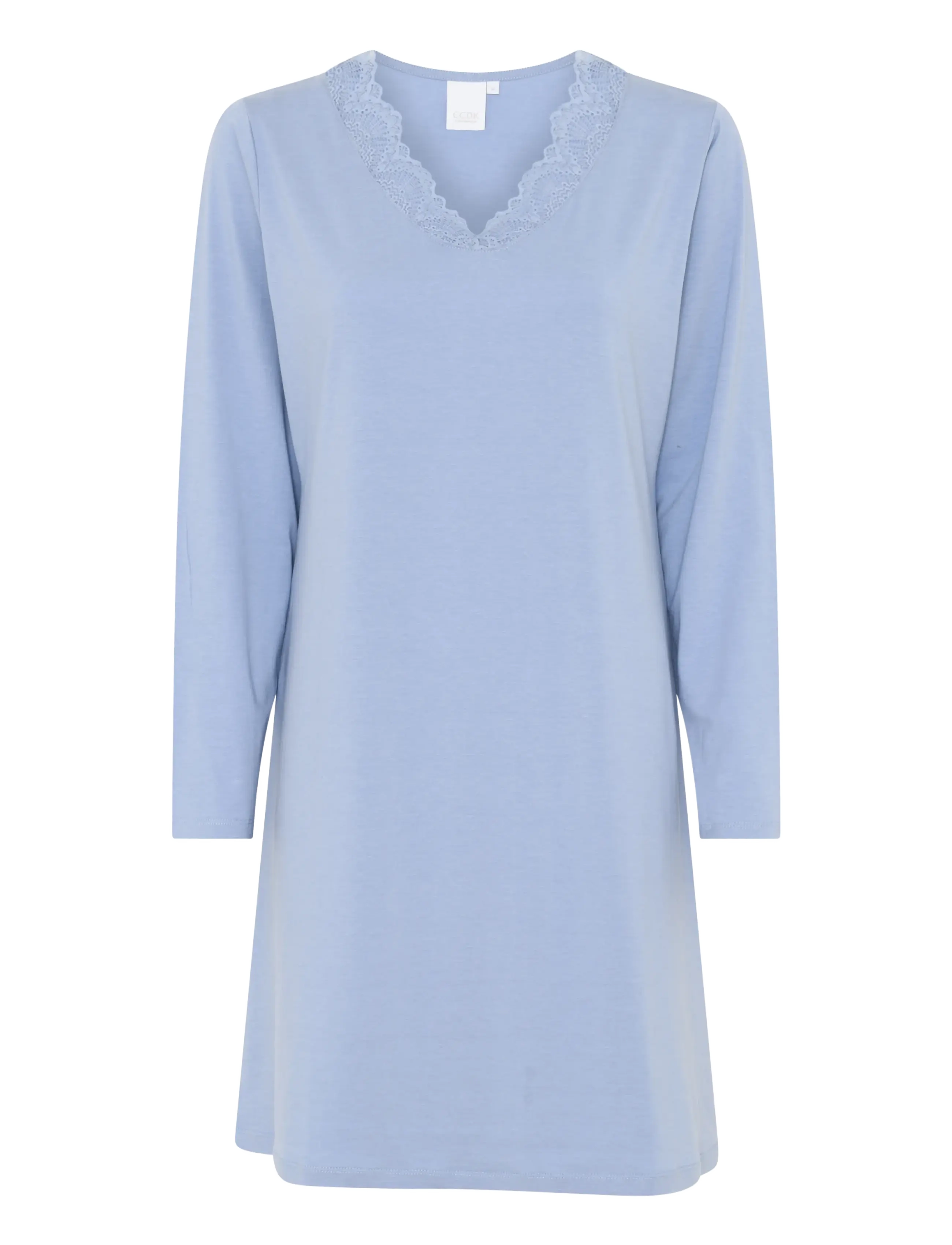 CCDK Copenhagen Jacqueline longsleeved Dress - Nightdresses - EVENTIDE / blue